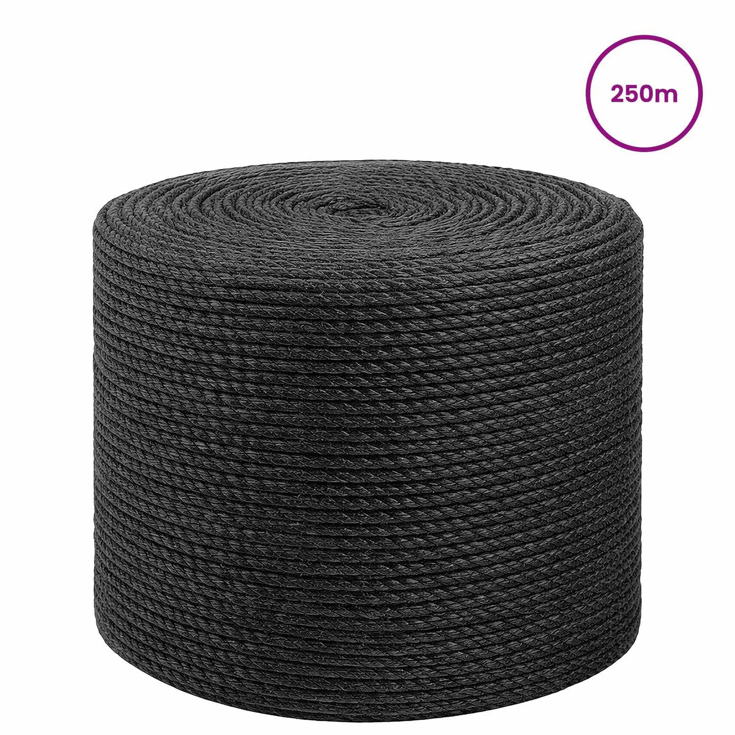 Jute Twine 4 Black 100% Tossa jute