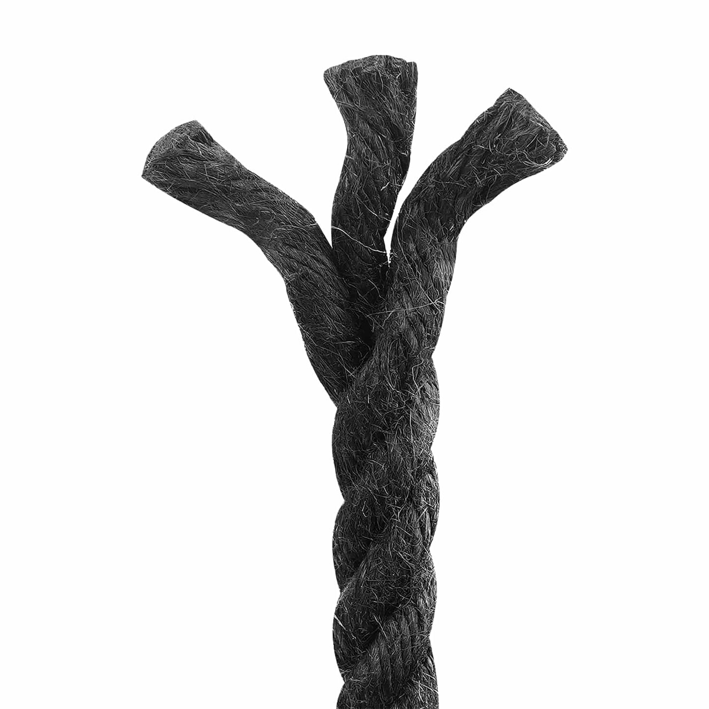 Jute Rope 10 Black 100% Tossa jute
