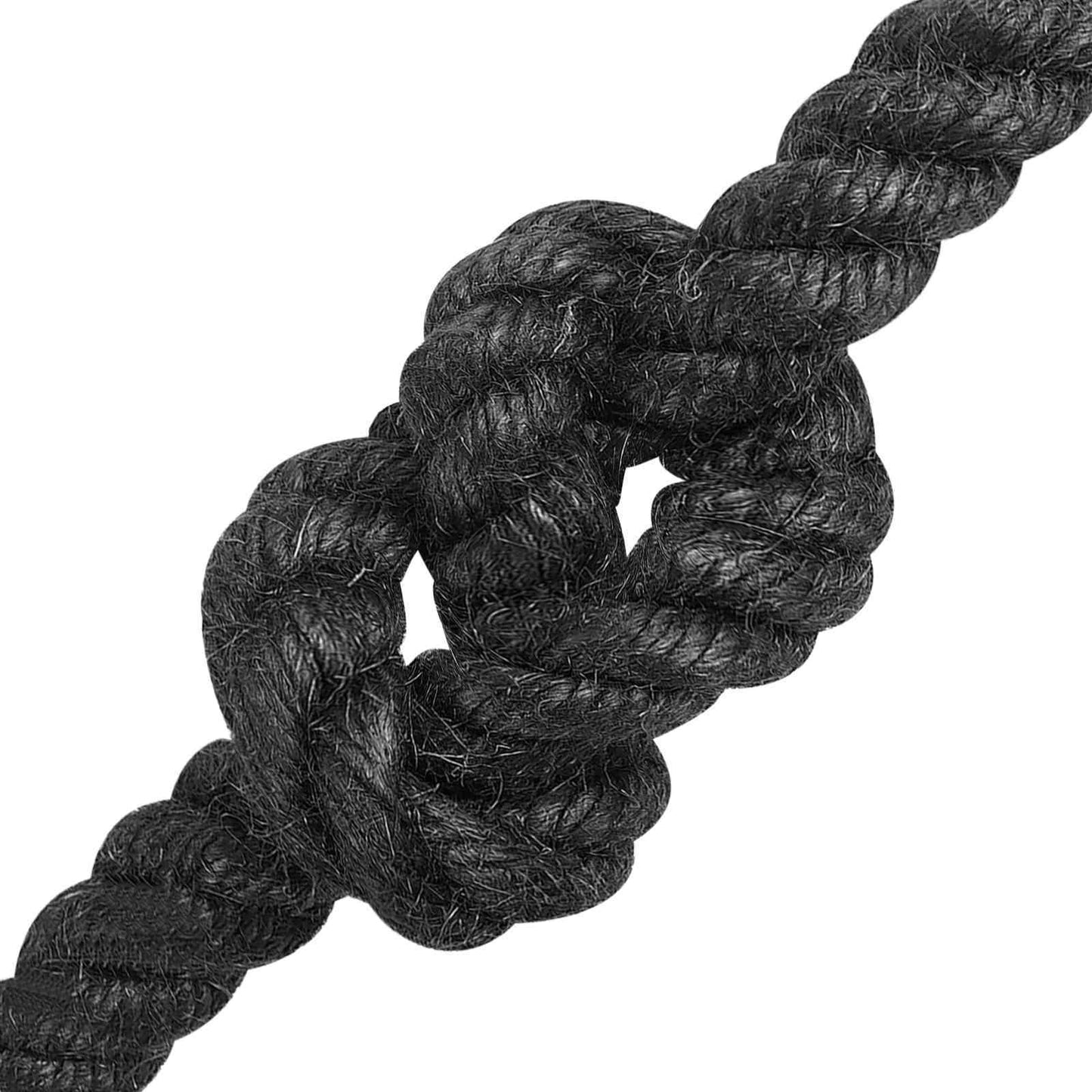 Jute Rope 14 Black 100% Tossa jute