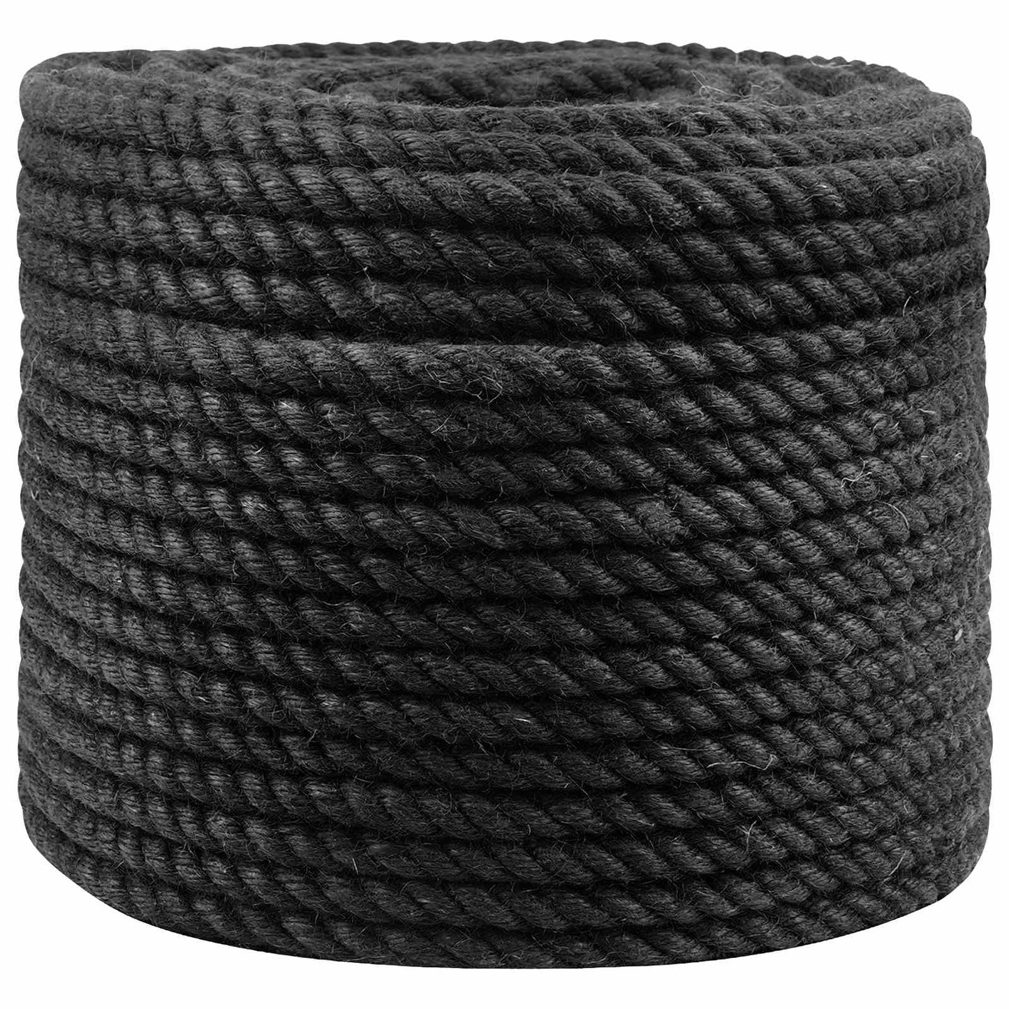 Jute Rope 14 mm Black 100% Tossa jute