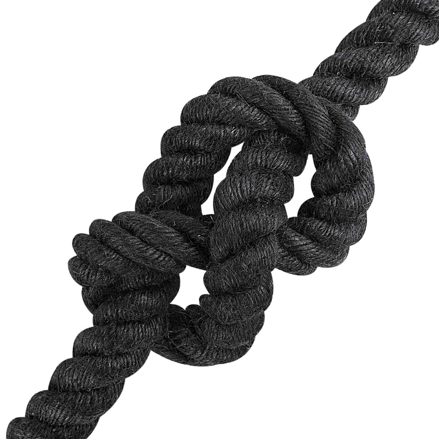 Jute Rope 16 Black 100% Tossa jute