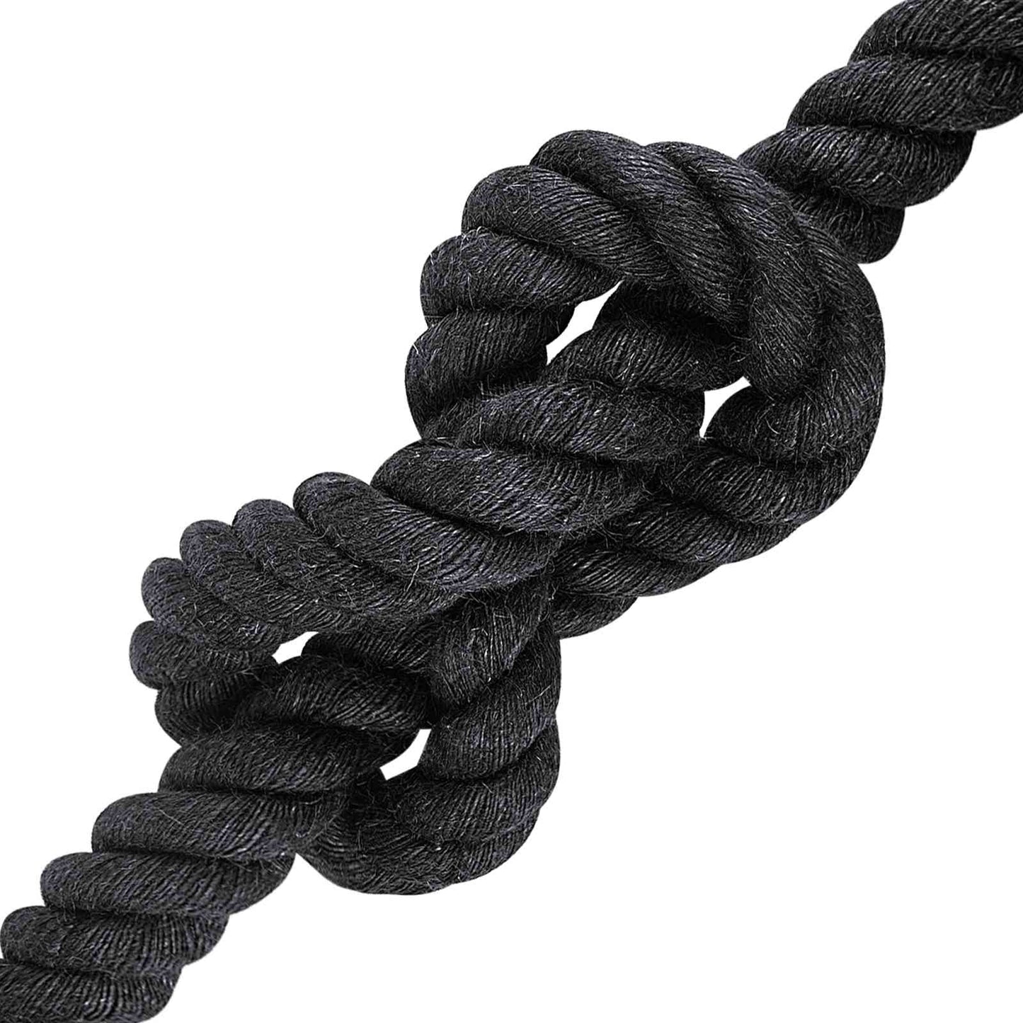 Jute Rope 30 mm Black 100% Tossa jute
