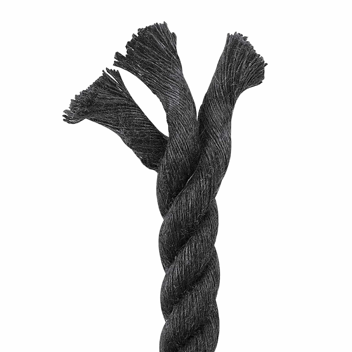 Jute Rope 30 mm Black 100% Tossa jute