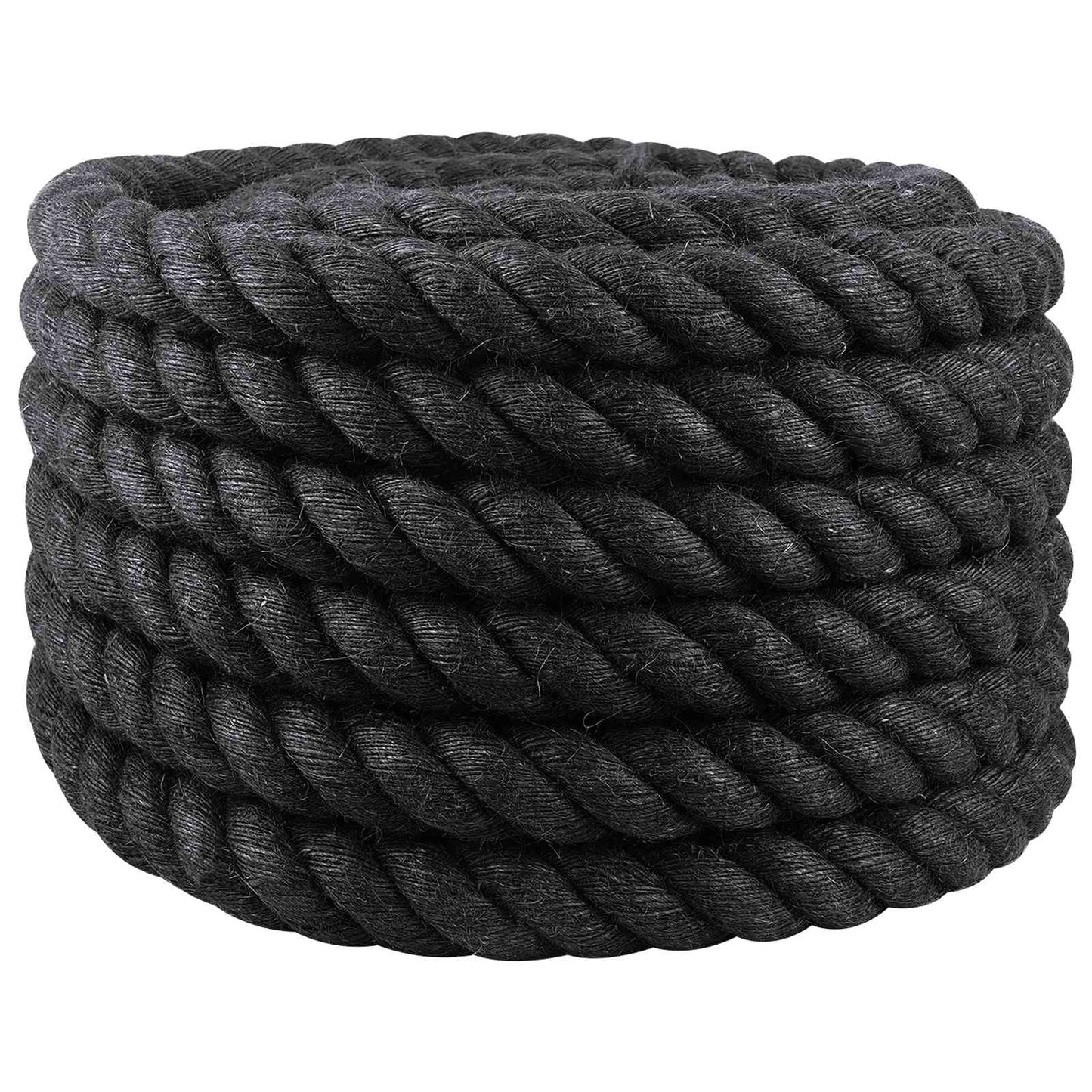 Jute Rope 30 mm Black 100% Tossa jute