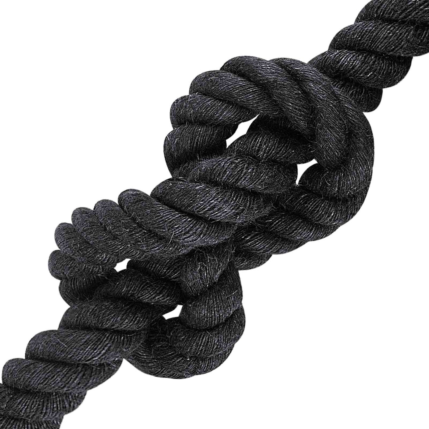 Jute Rope 36 mm Black 100% Tossa jute