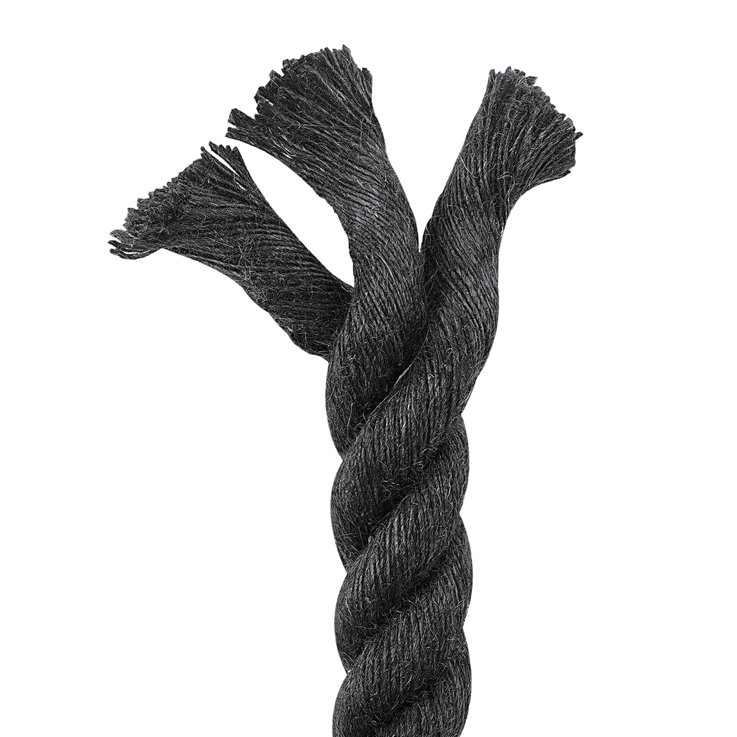 Jute Rope 36 mm Black 100% Tossa jute