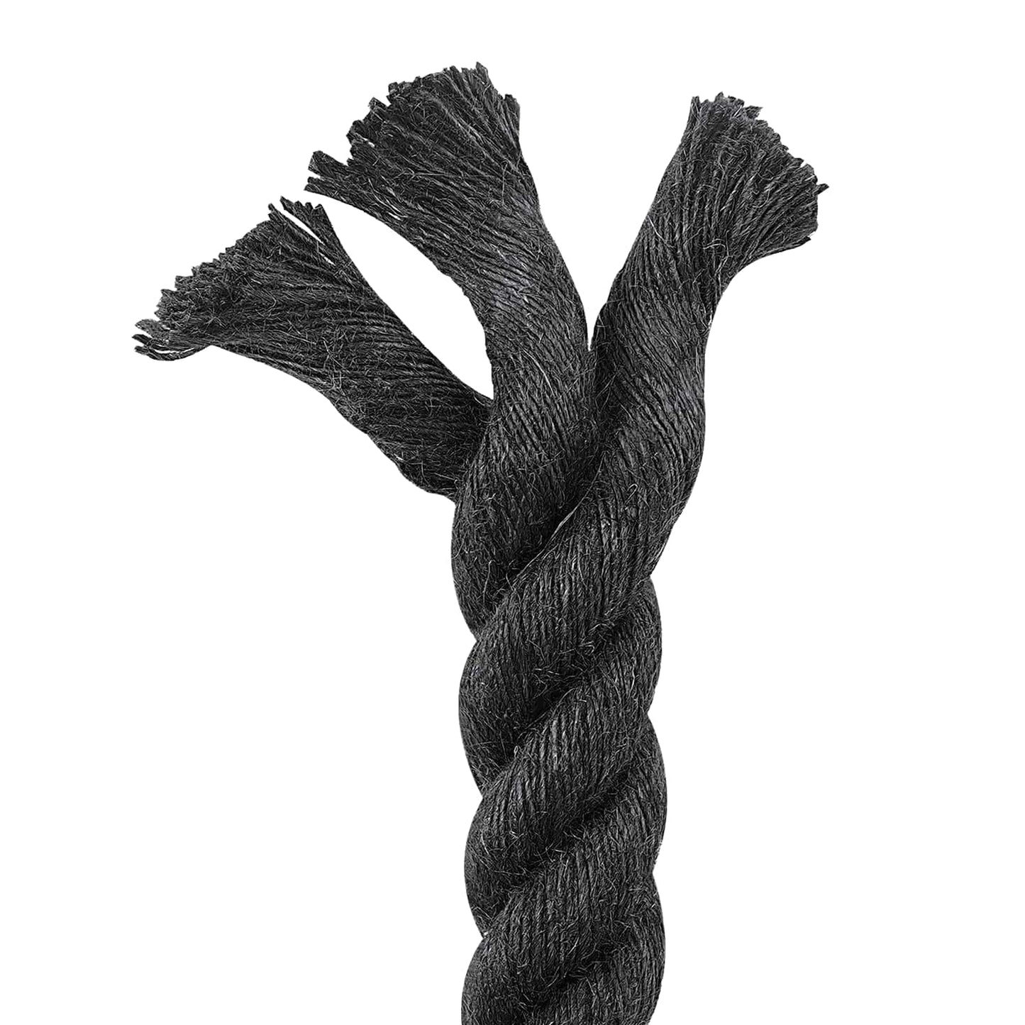 Jute Rope 40 mm Black 100% Tossa jute