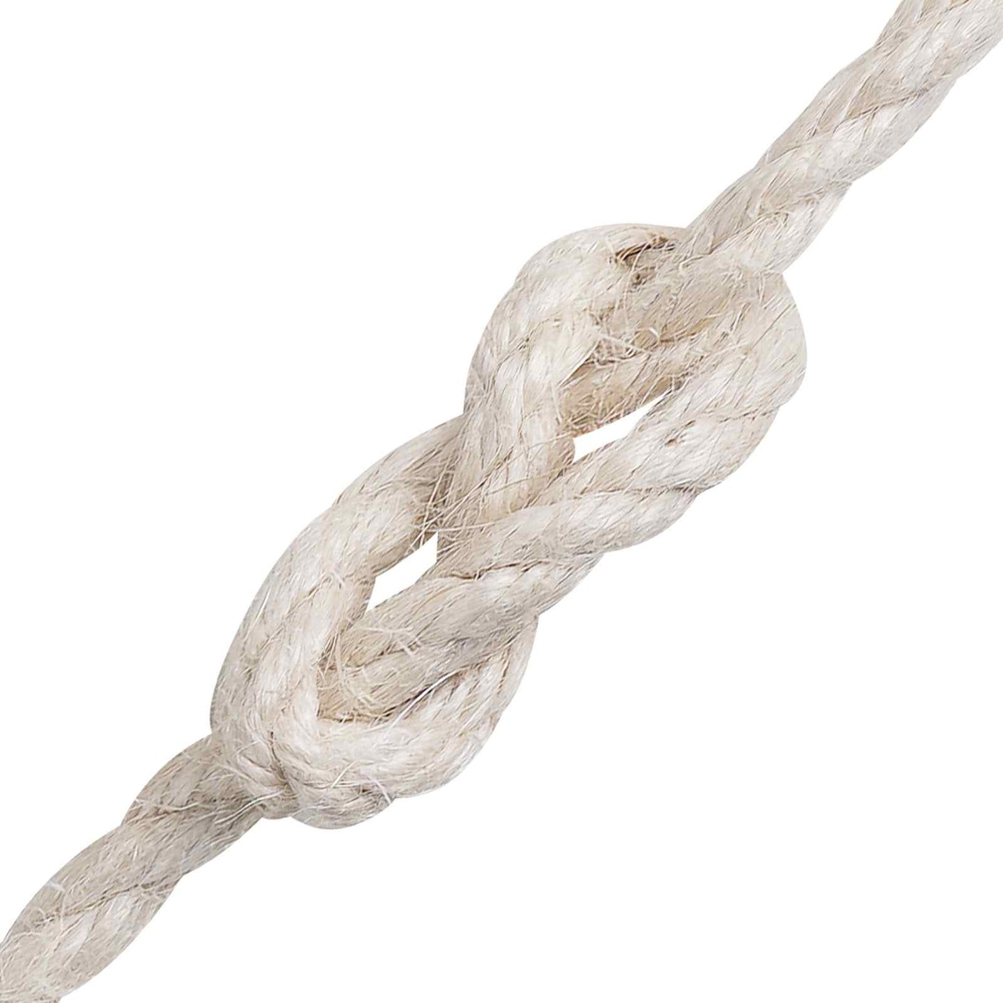 Jute Twine 10 pcs 2 mm White 100% Tossa jute