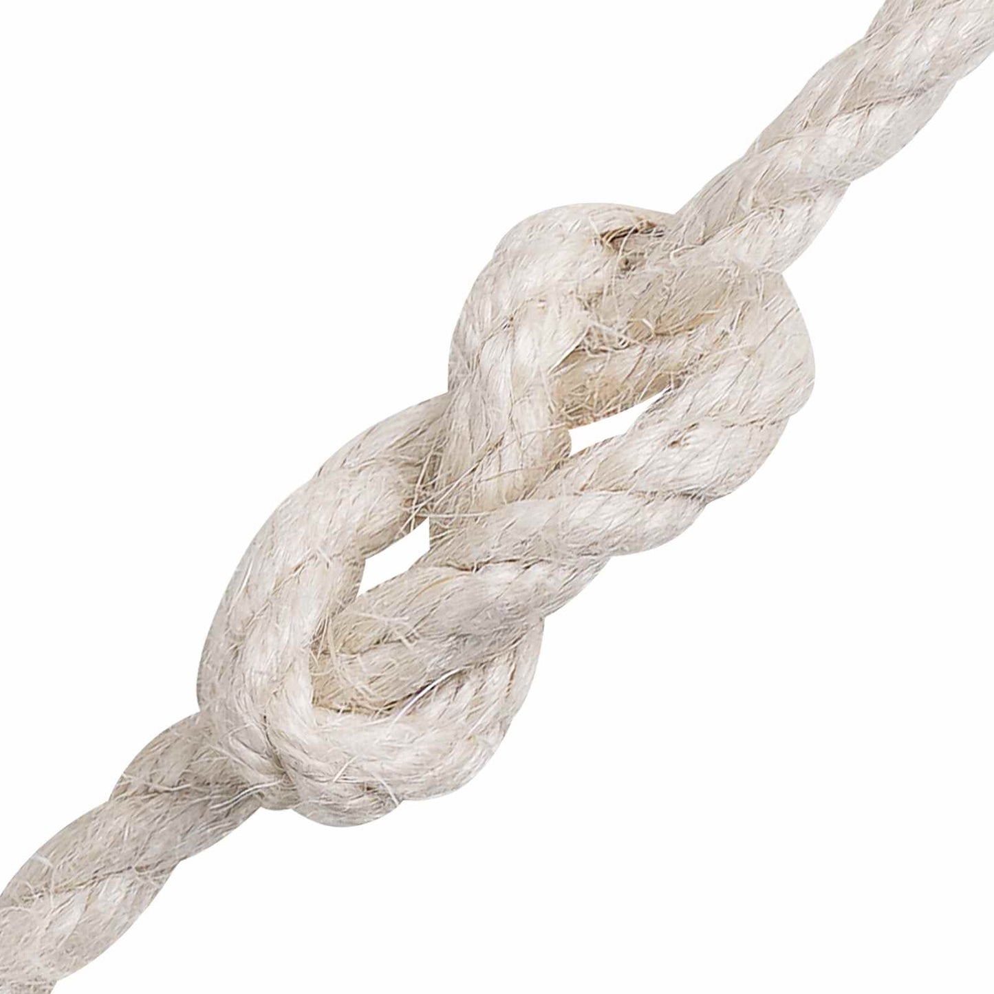 Jute Twine 4 mm White 100% Tossa jute