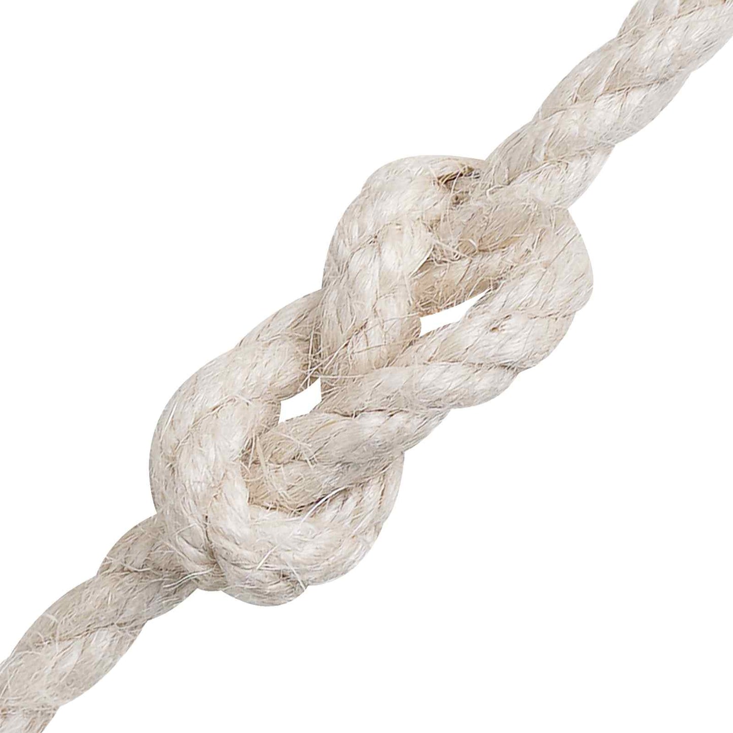 Jute Rope 6 White 100% Tossa jute