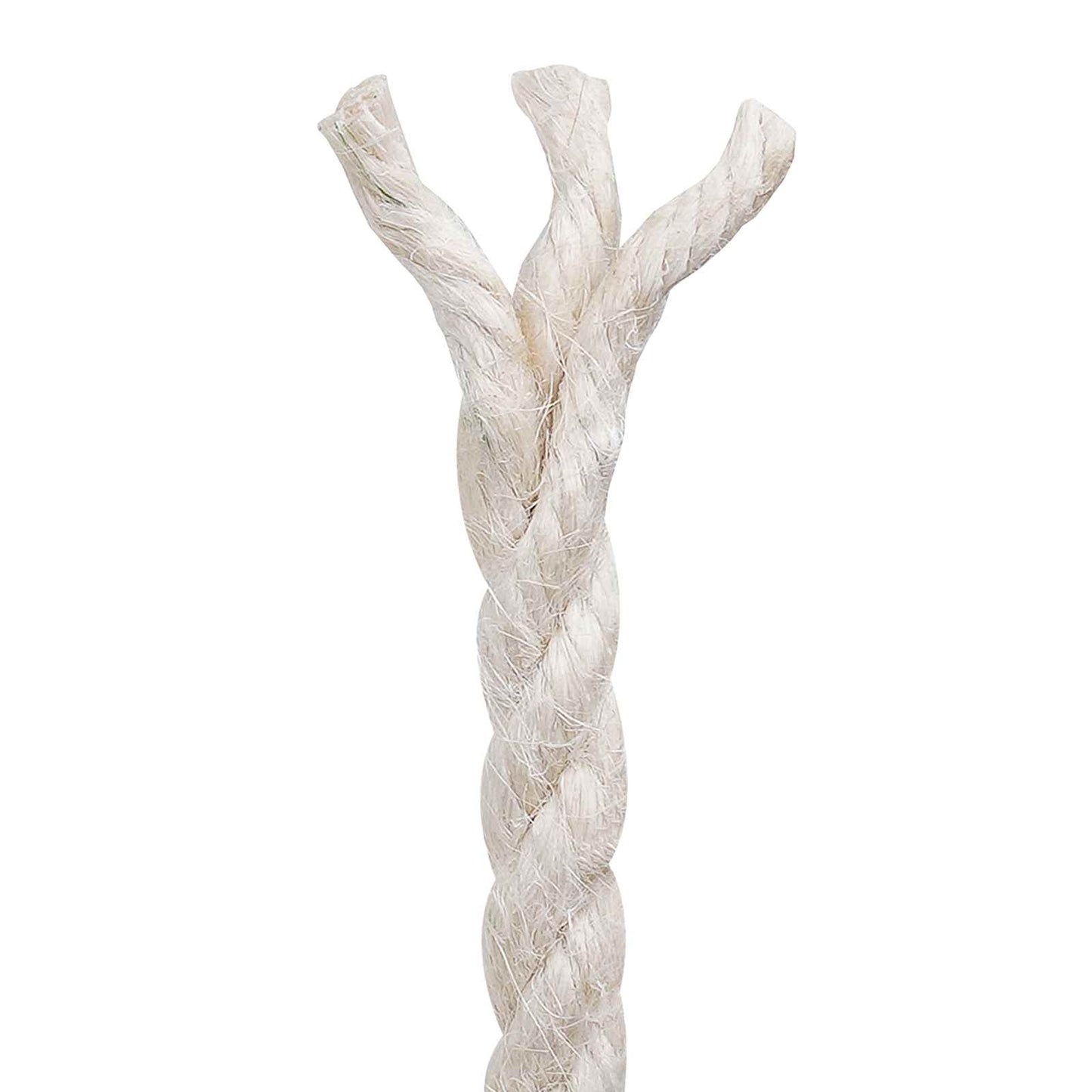 Jute Rope 8 White 100% Tossa jute