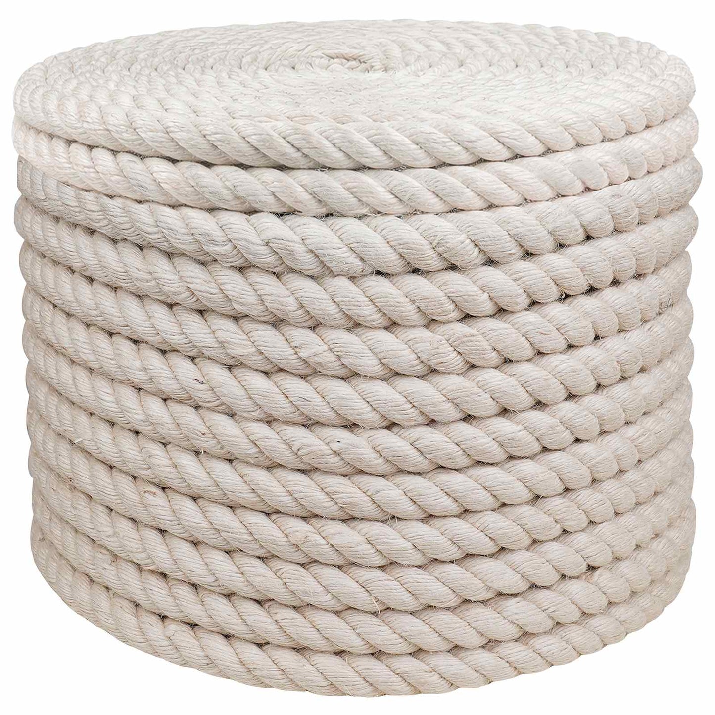 Jute Rope 20 mm White 100% Tossa jute