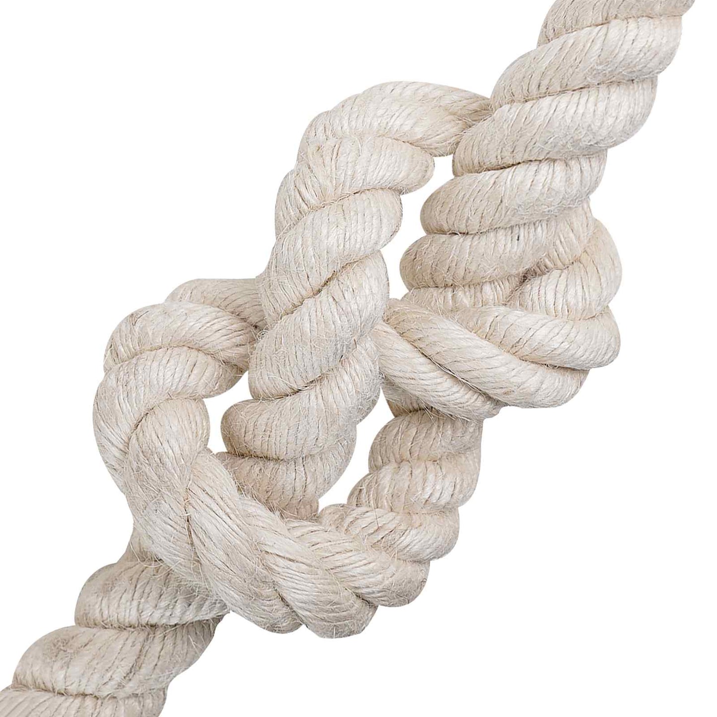 Jute Rope 36 White 100% Tossa jute