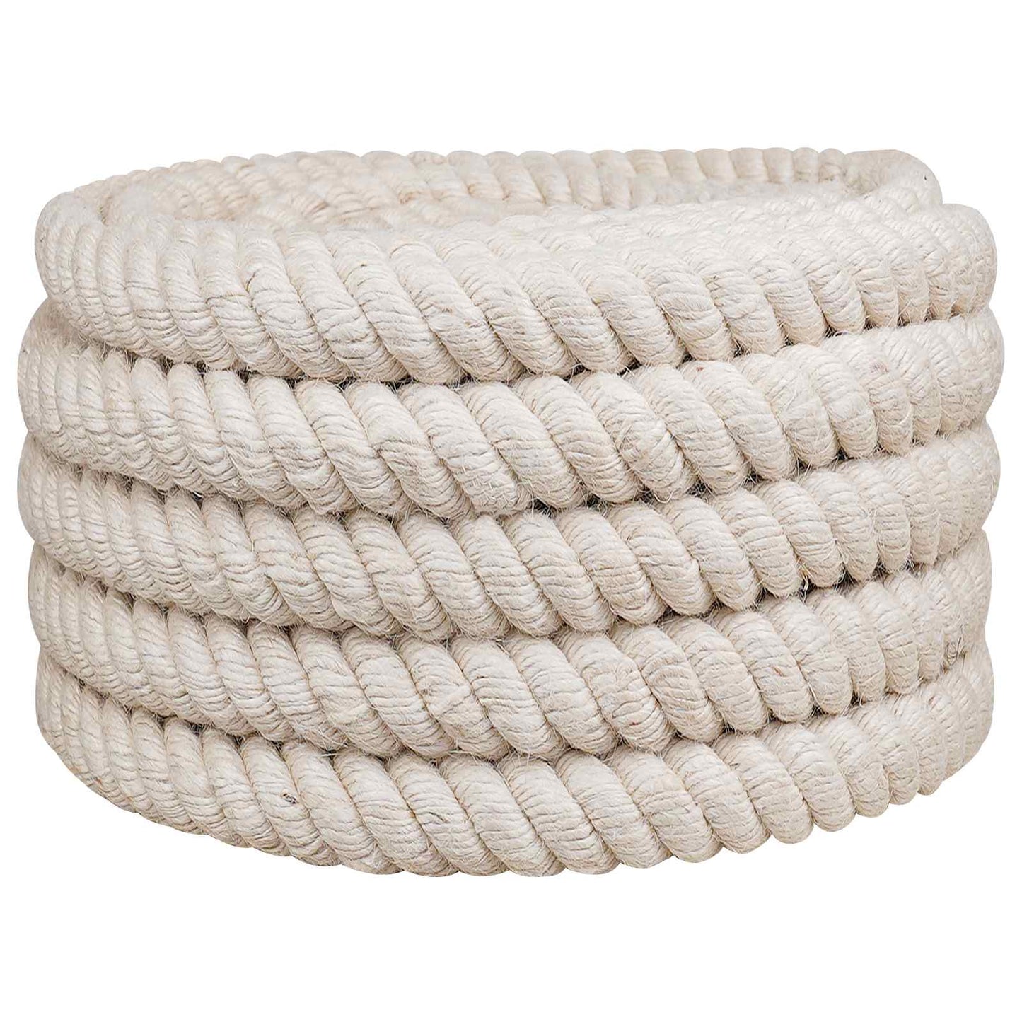 Jute Rope 40 mm White 100% Tossa jute