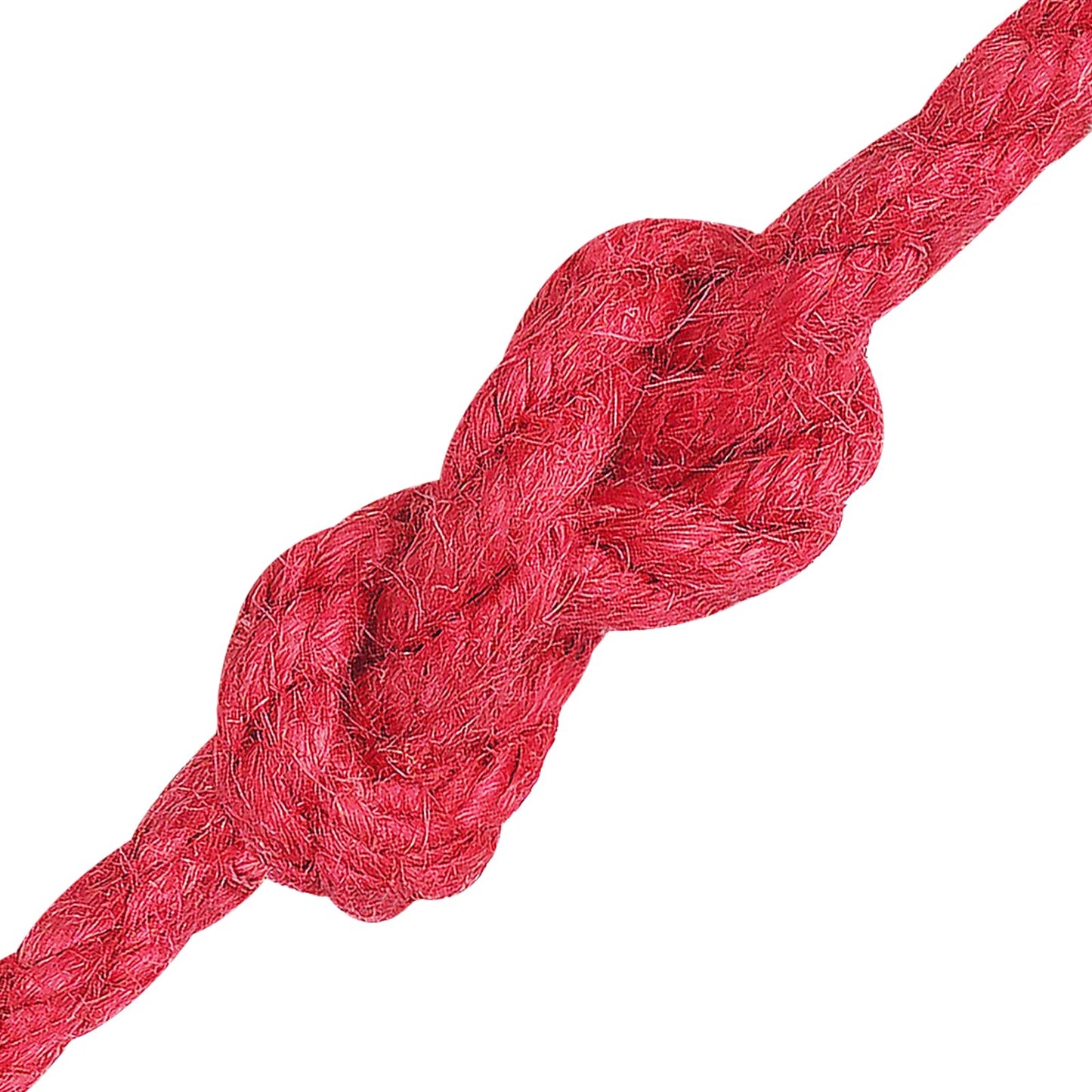 Jute Rope 6 mm Red 100% Tossa jute