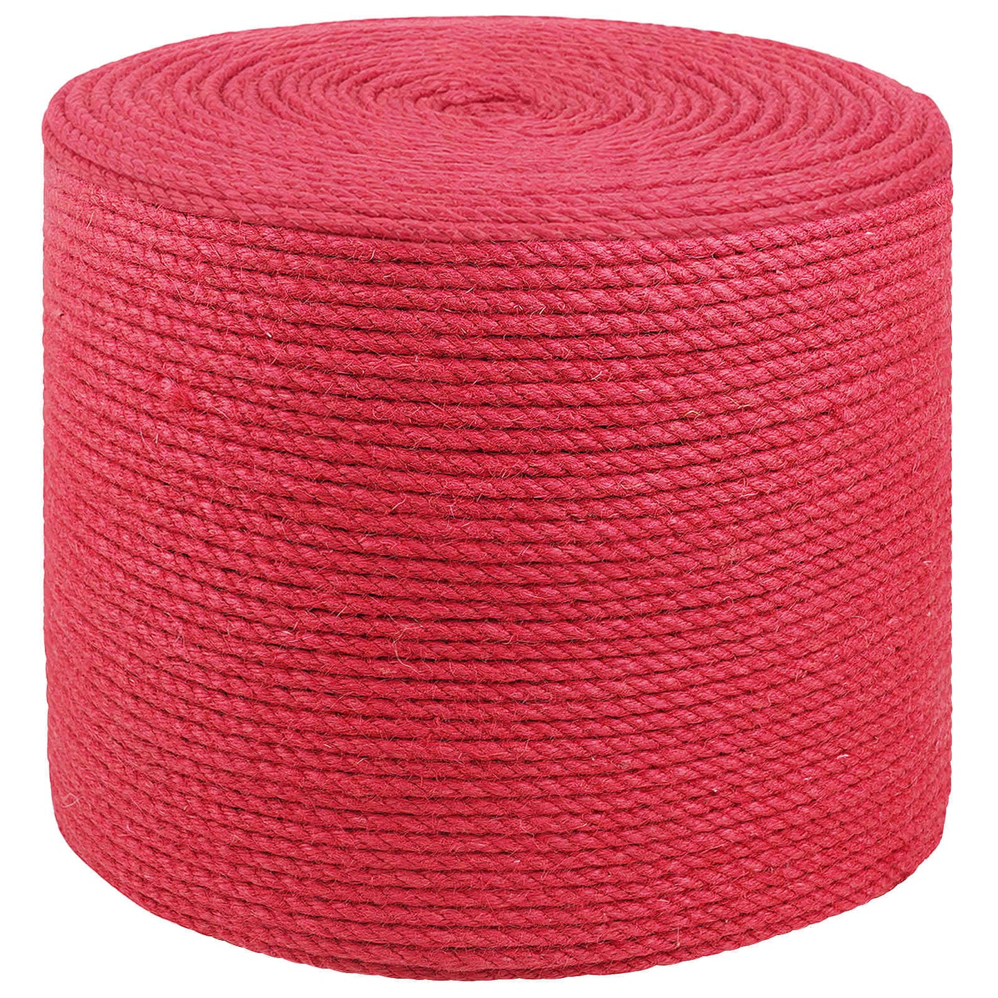 Jute Rope 8 mm Red 100% Tossa jute