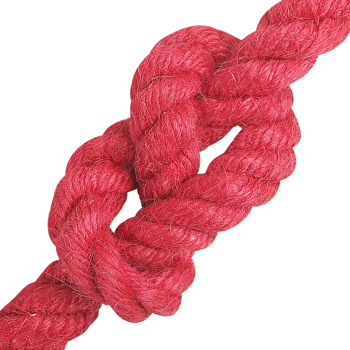 Jute Rope 14 mm Red 100% Tossa jute