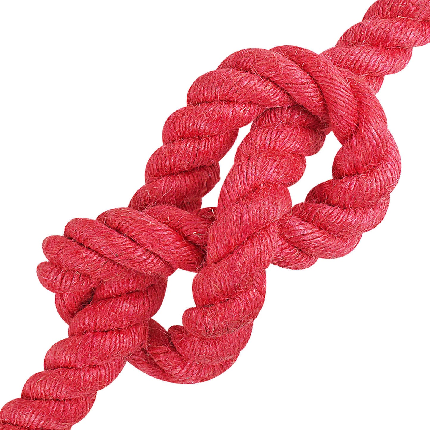 Jute Rope 16 mm Red 100% Tossa jute