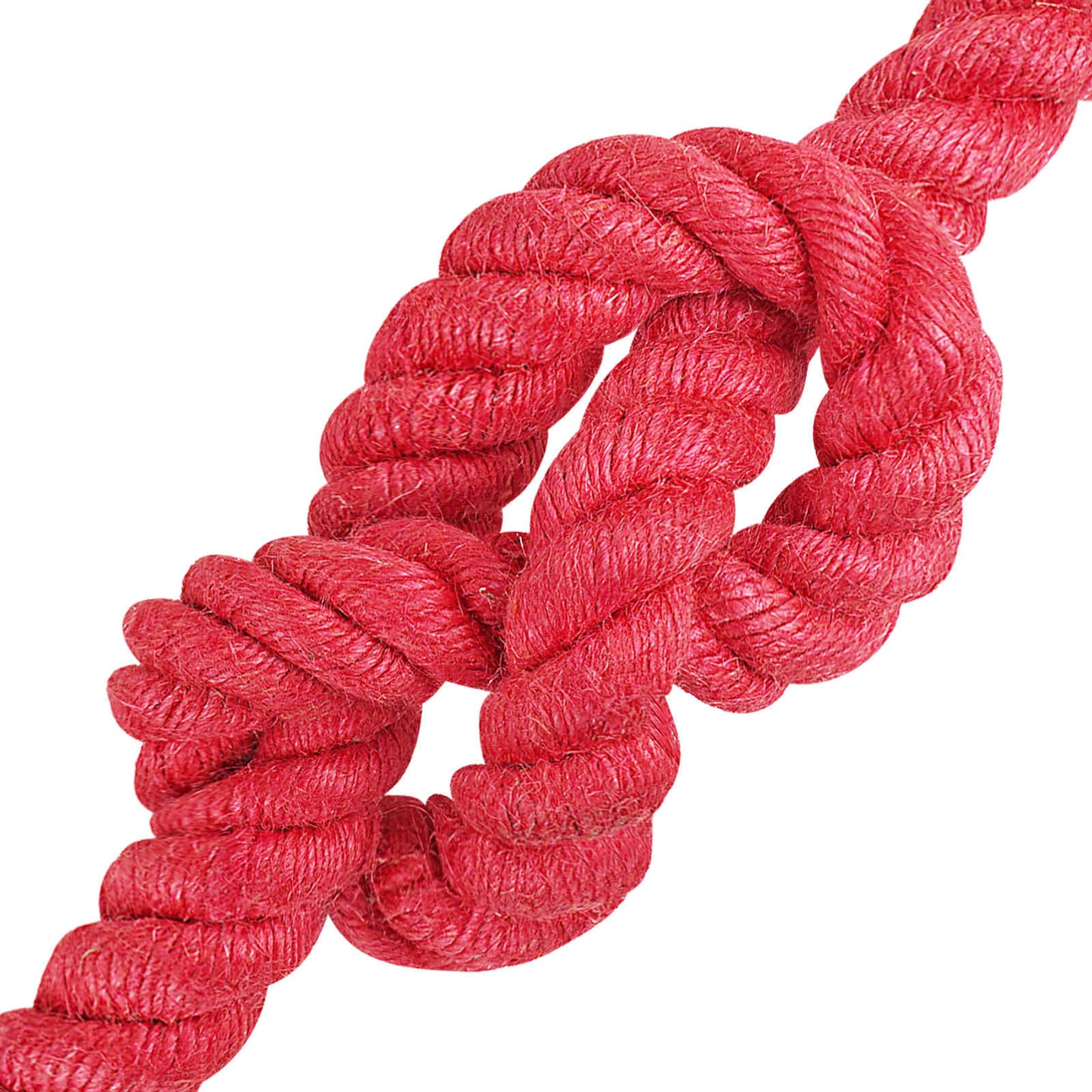 Jute Rope 24 mm Red 100% Tossa jute