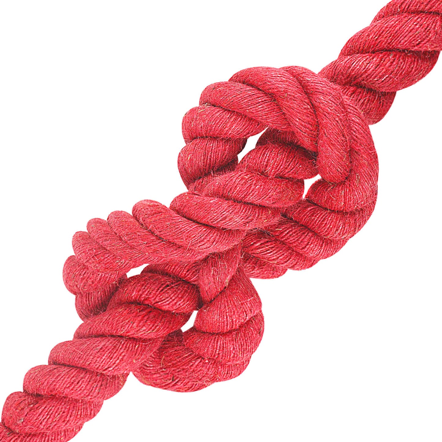 Jute Rope 30 mm Red 100% Tossa jute