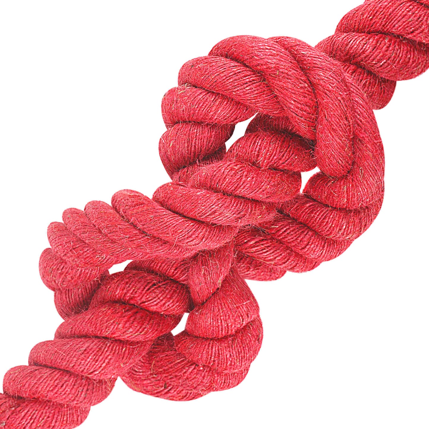 Jute Rope 40 mm Red 100% Tossa jute