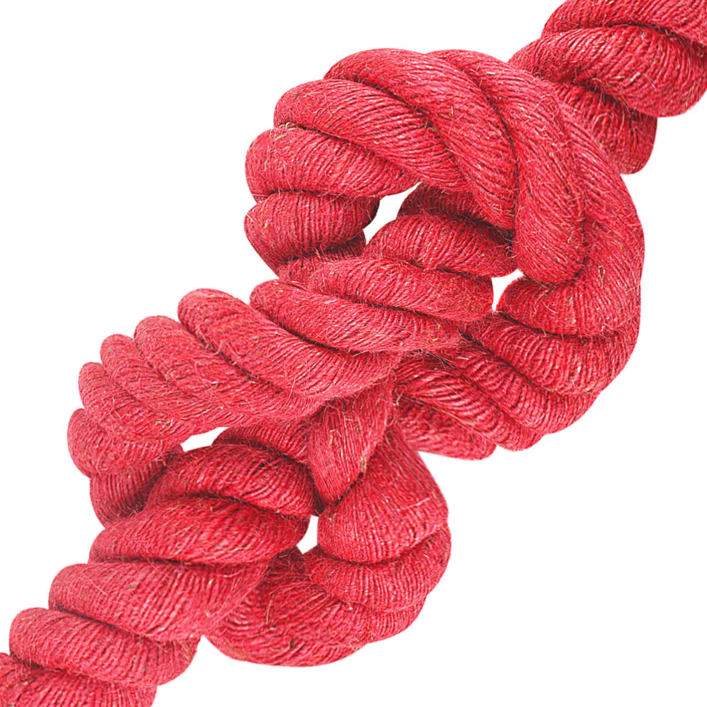 Jute Rope 60 mm Red 100% Tossa jute