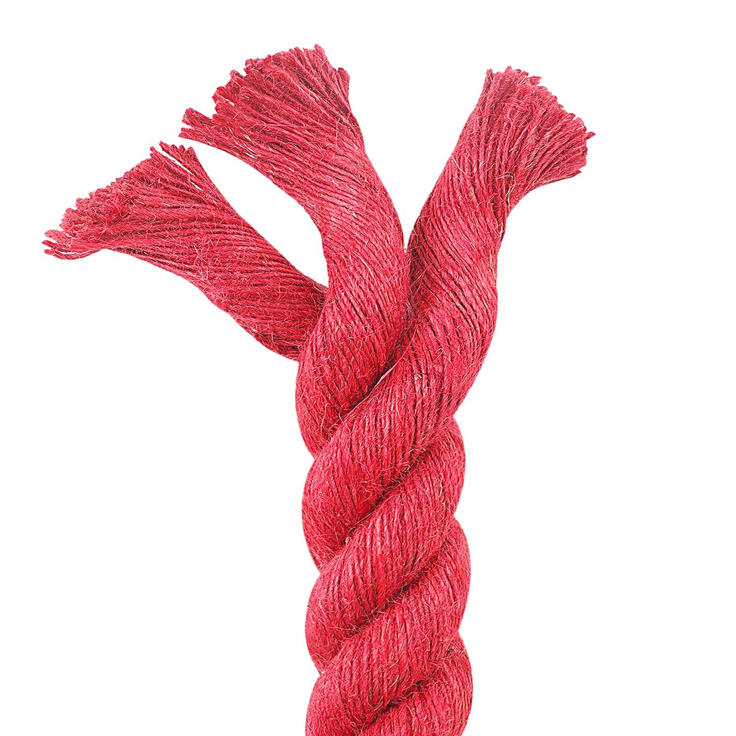 Jute Rope 60 mm Red 100% Tossa jute