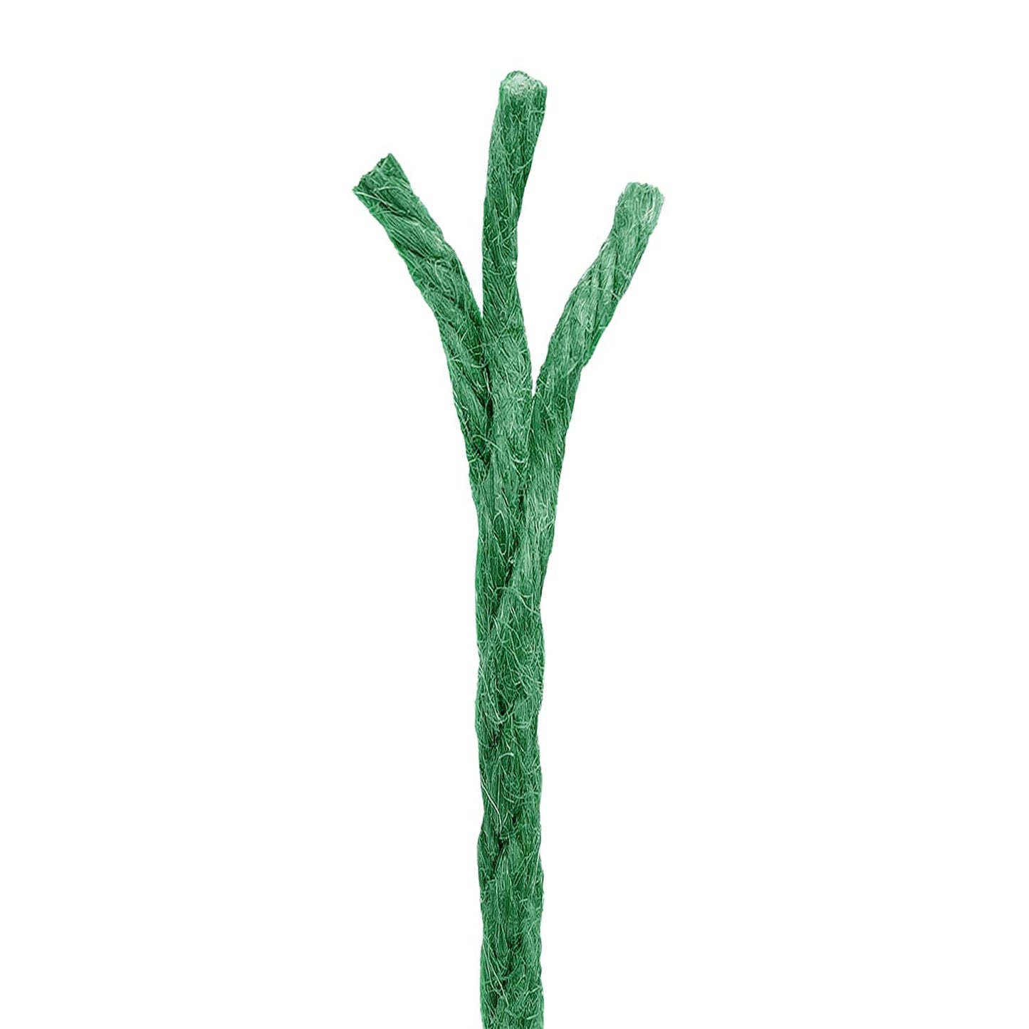 2 pcs 2 mm Green 100% Tossa jute
