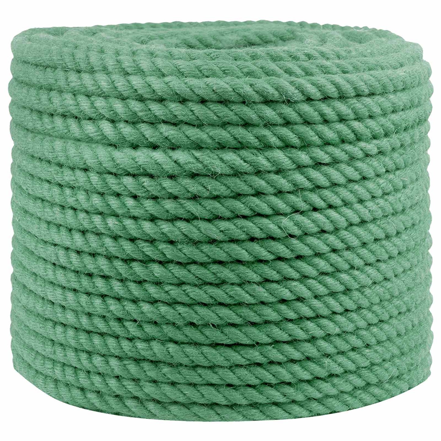 Jute Rope 10 mm Green 100% Tossa jute