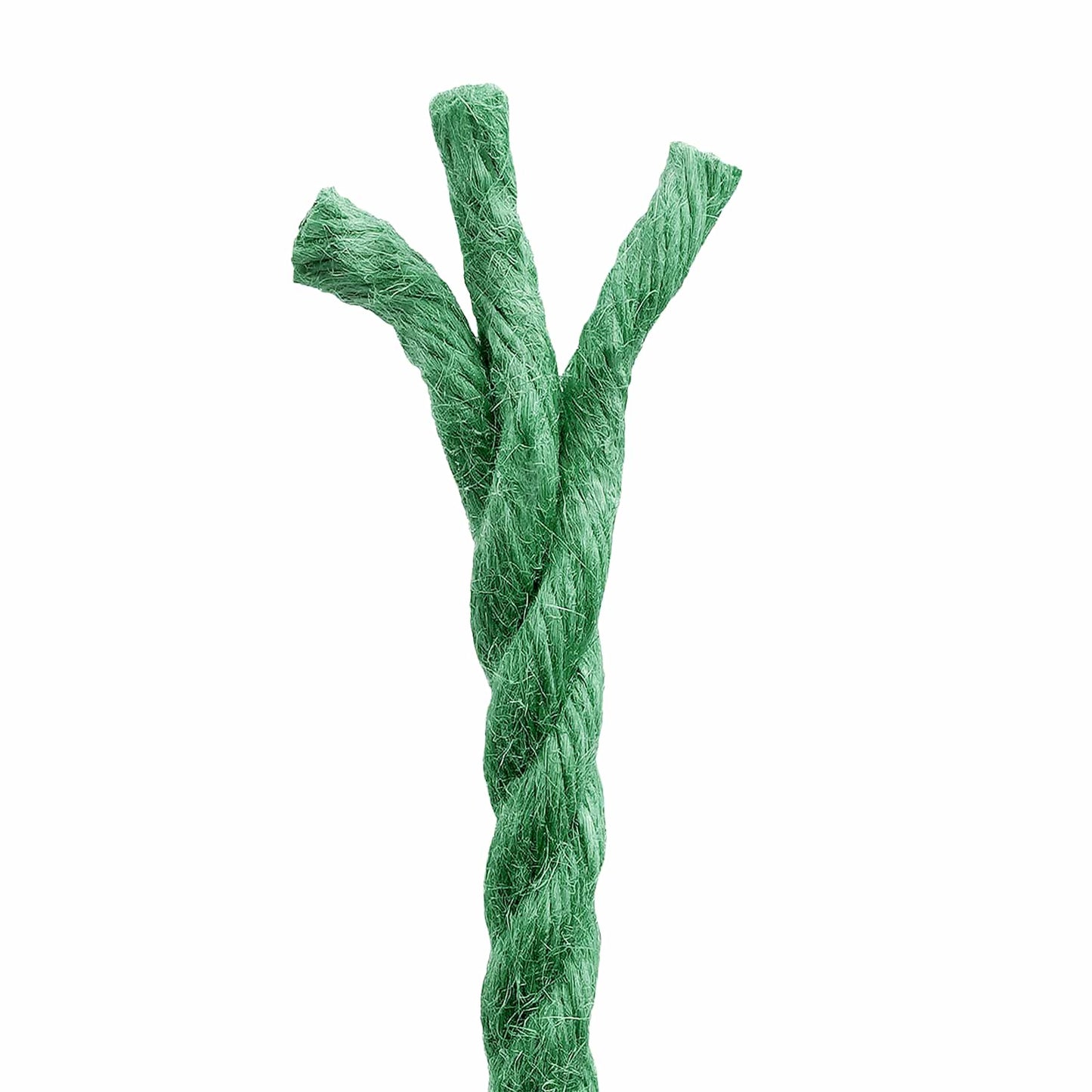 Jute Rope 10 mm Green 100% Tossa jute