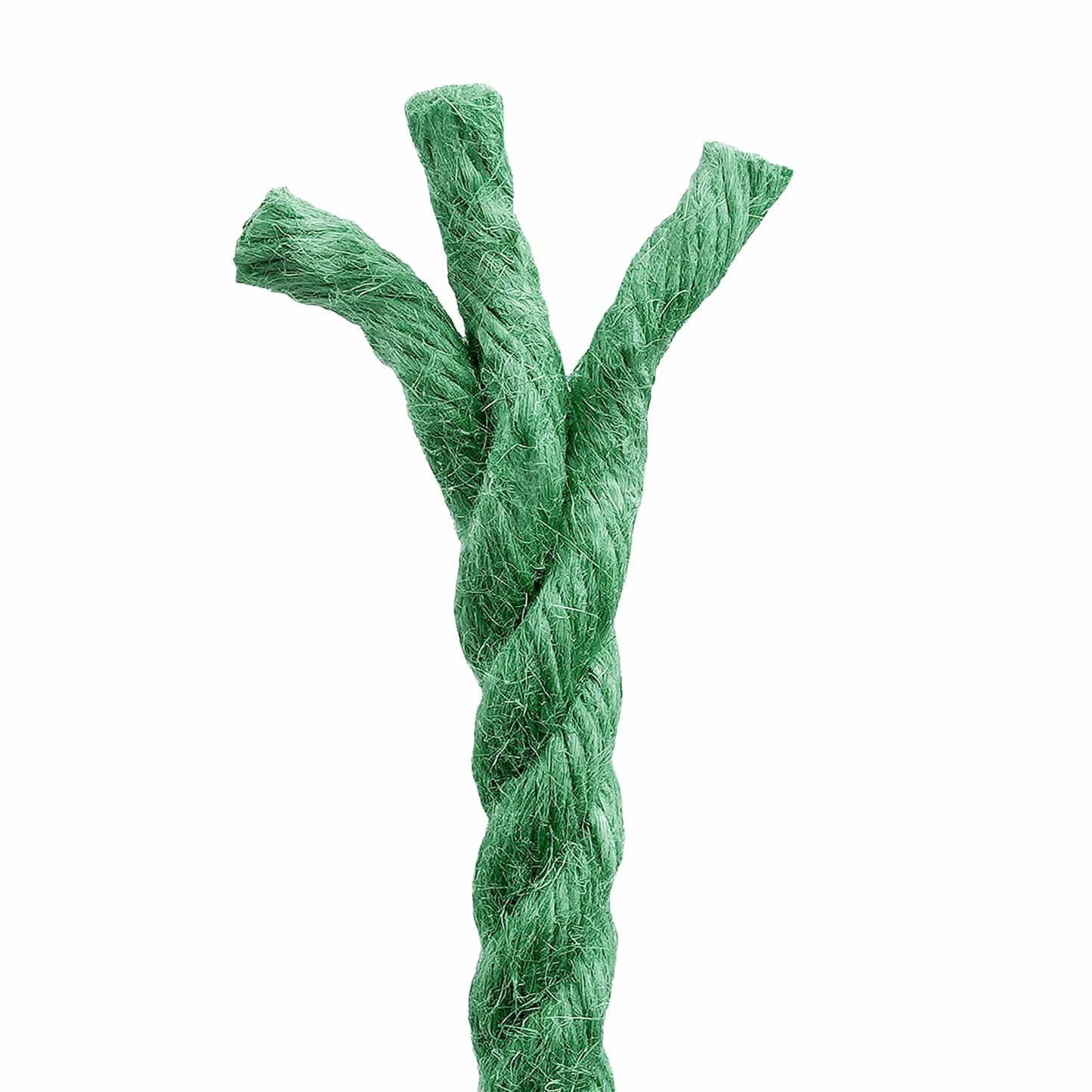 Jute Rope 12 mm Green 100% Tossa jute