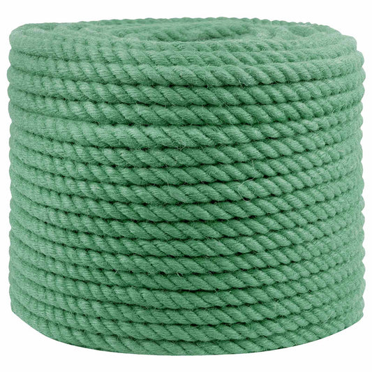 Jute Rope 12 mm Green 100% Tossa jute