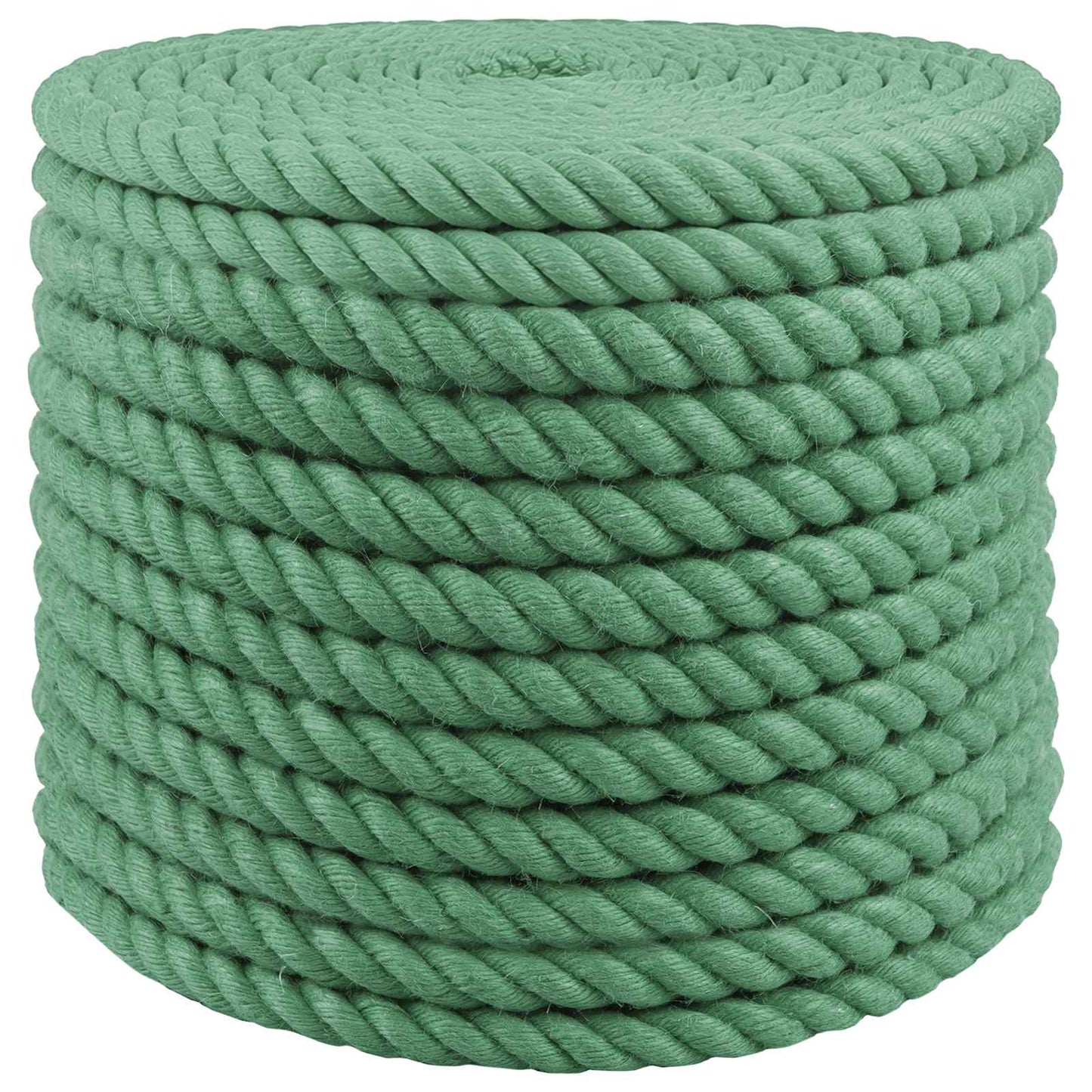 Jute Rope 16 mm Green 100% Tossa jute