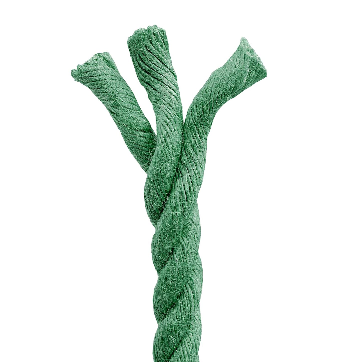 Jute Rope 24 mm Green 100% Tossa jute