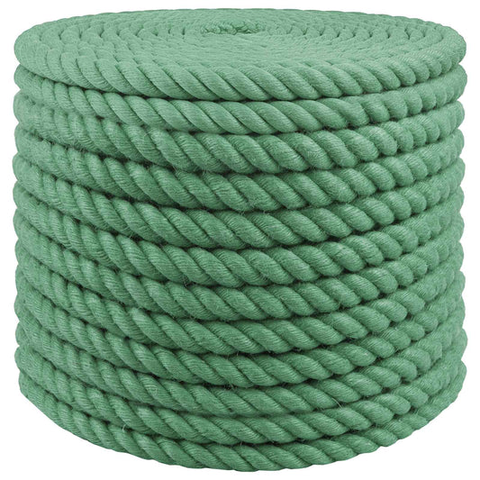 Jute Rope 24 mm Green 100% Tossa jute
