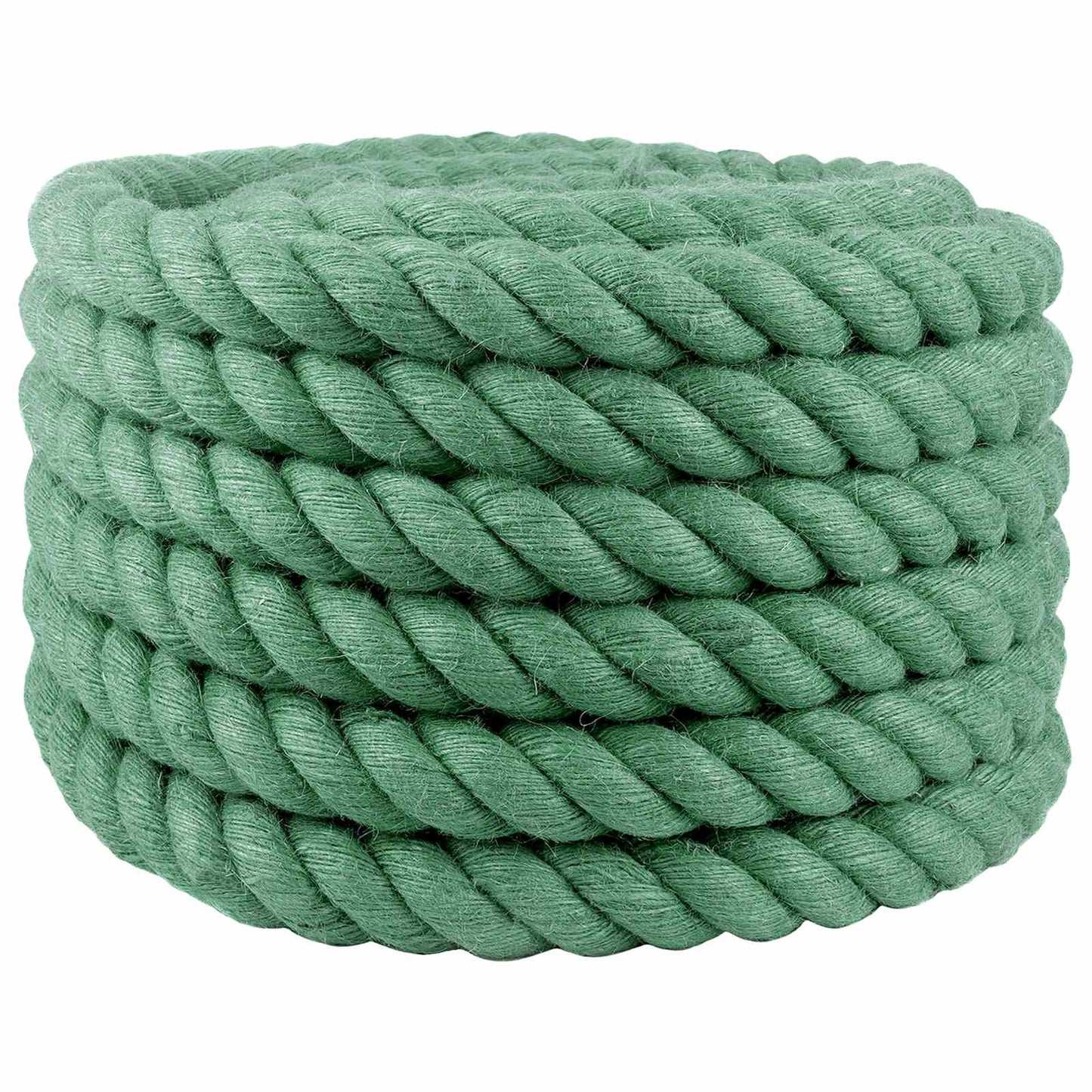 Jute Rope 36 mm Green 100% Tossa jute