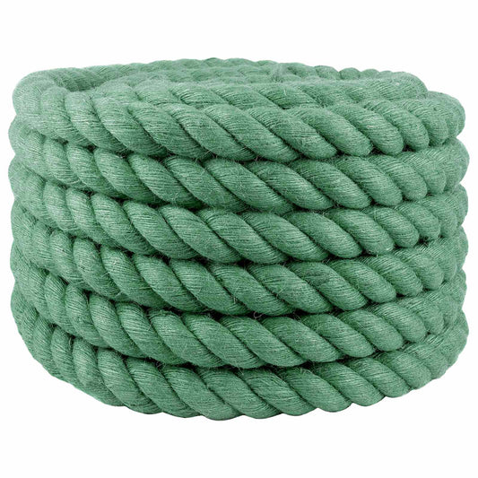 Jute Rope 36 mm Green 100% Tossa jute