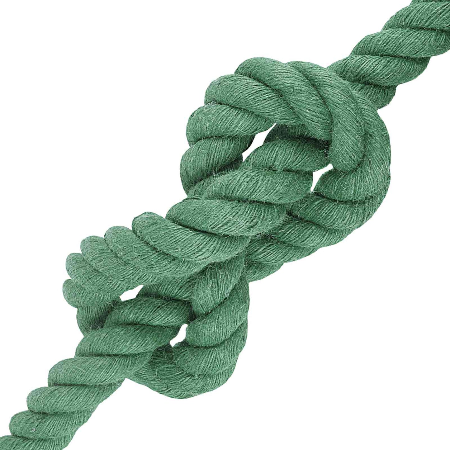 Jute Rope 40 mm Green 100% Tossa jute