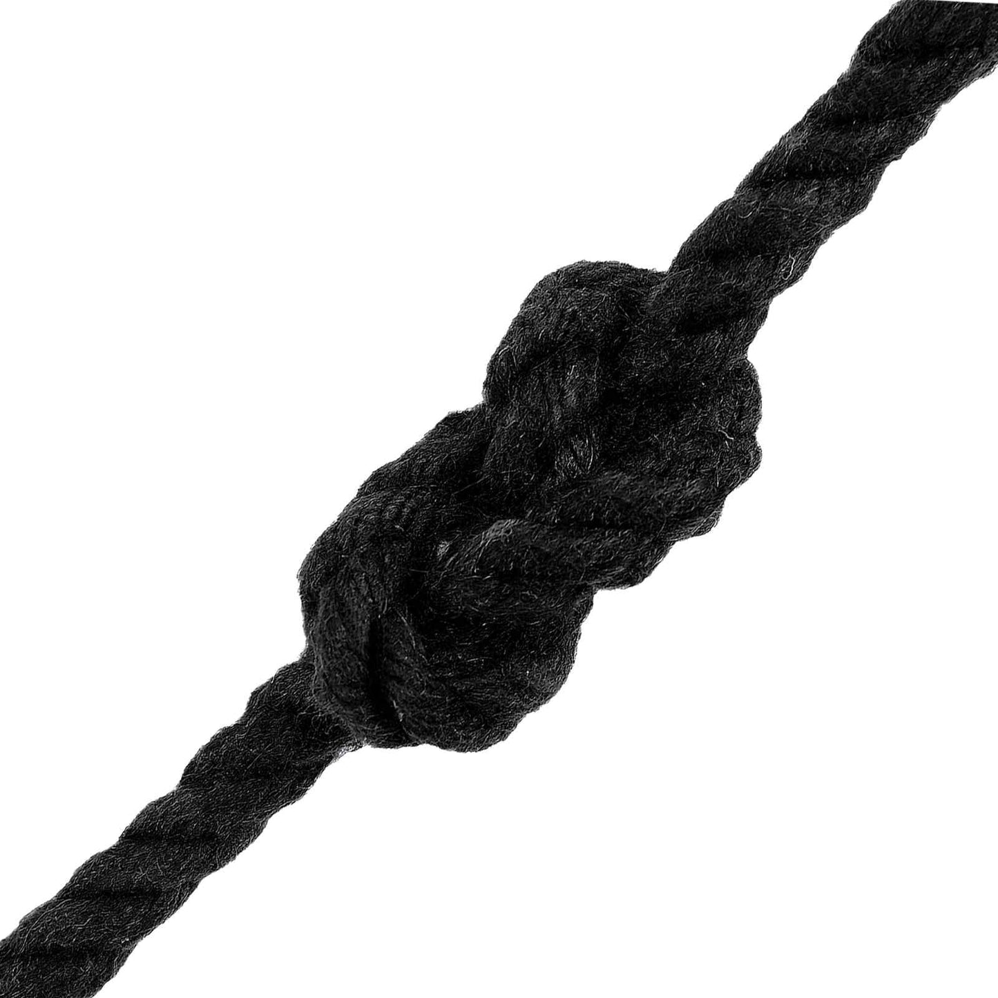 Cotton Twine 2 pcs 2 mm 100 m Black 100% Cotton