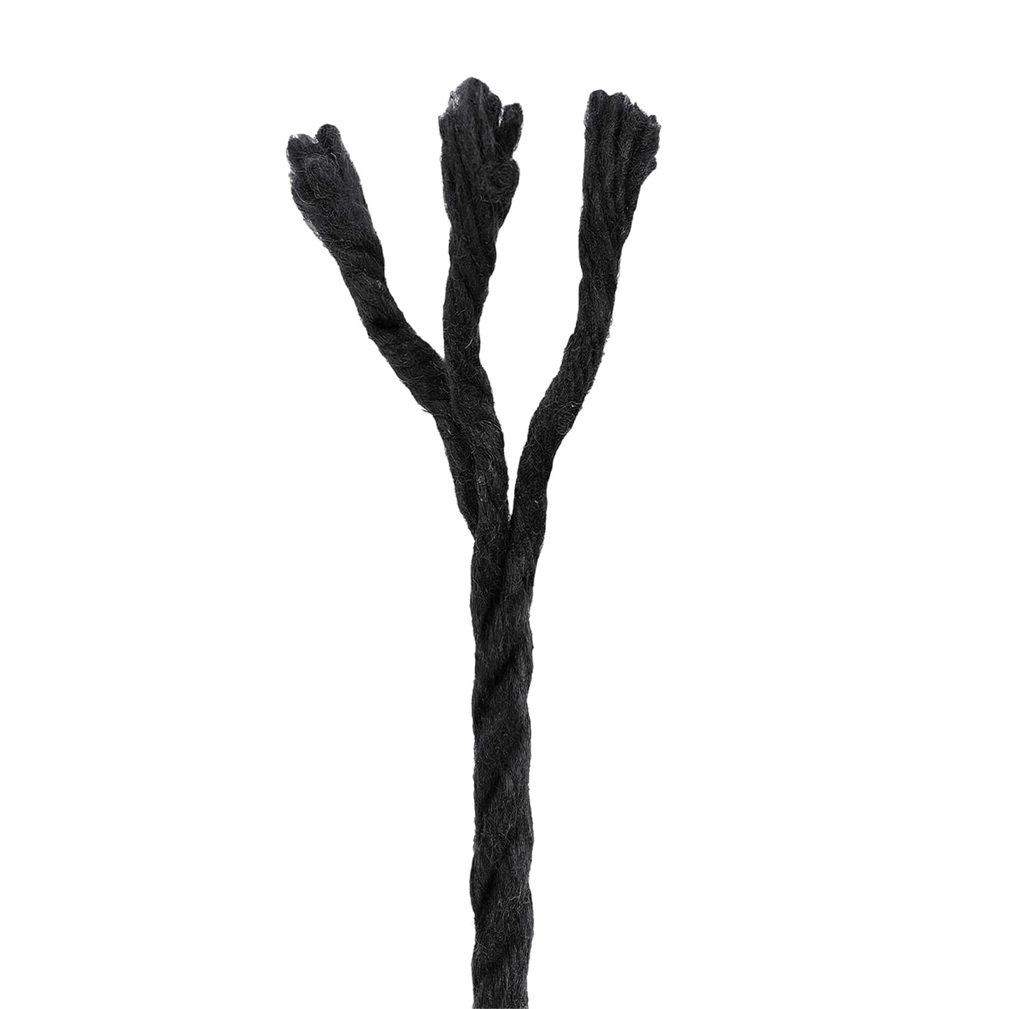Cotton Twine 10 pcs 2 mm 100 m Black 100% Cotton