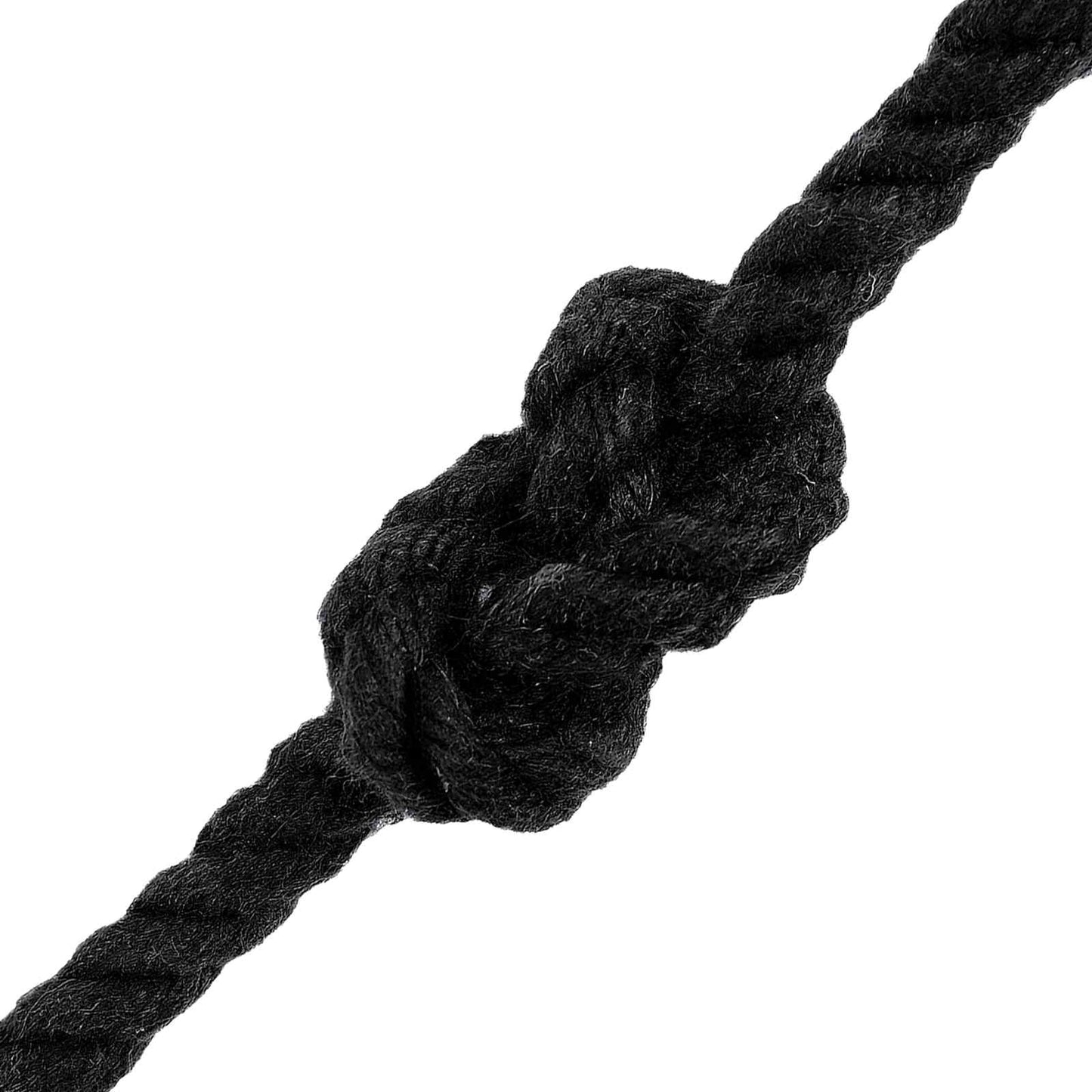 Cotton Twine 4 mm 250 m Black 100% Cotton