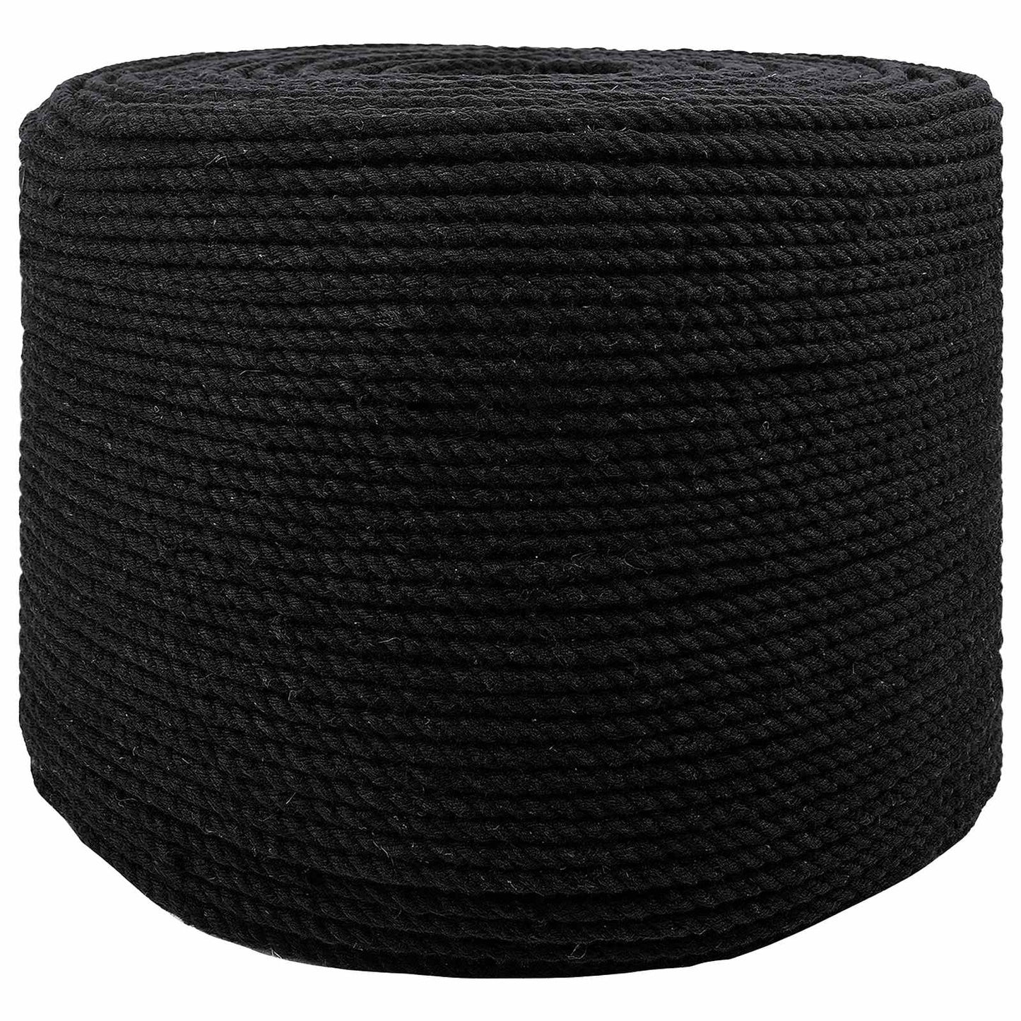 Rope Black 0.6 x 0.6 x 10000 cm Cotton