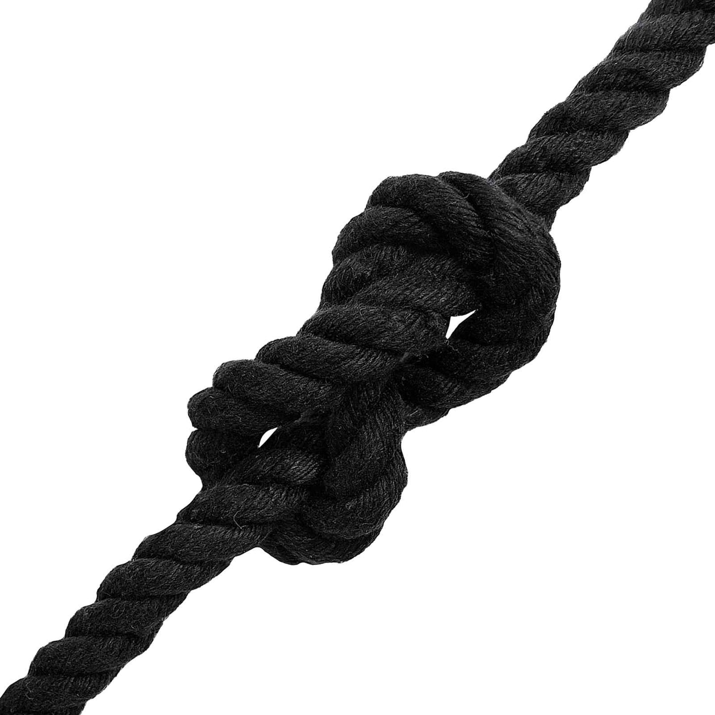 Cotton Rope 12 mm 25 m Black 100% Cotton