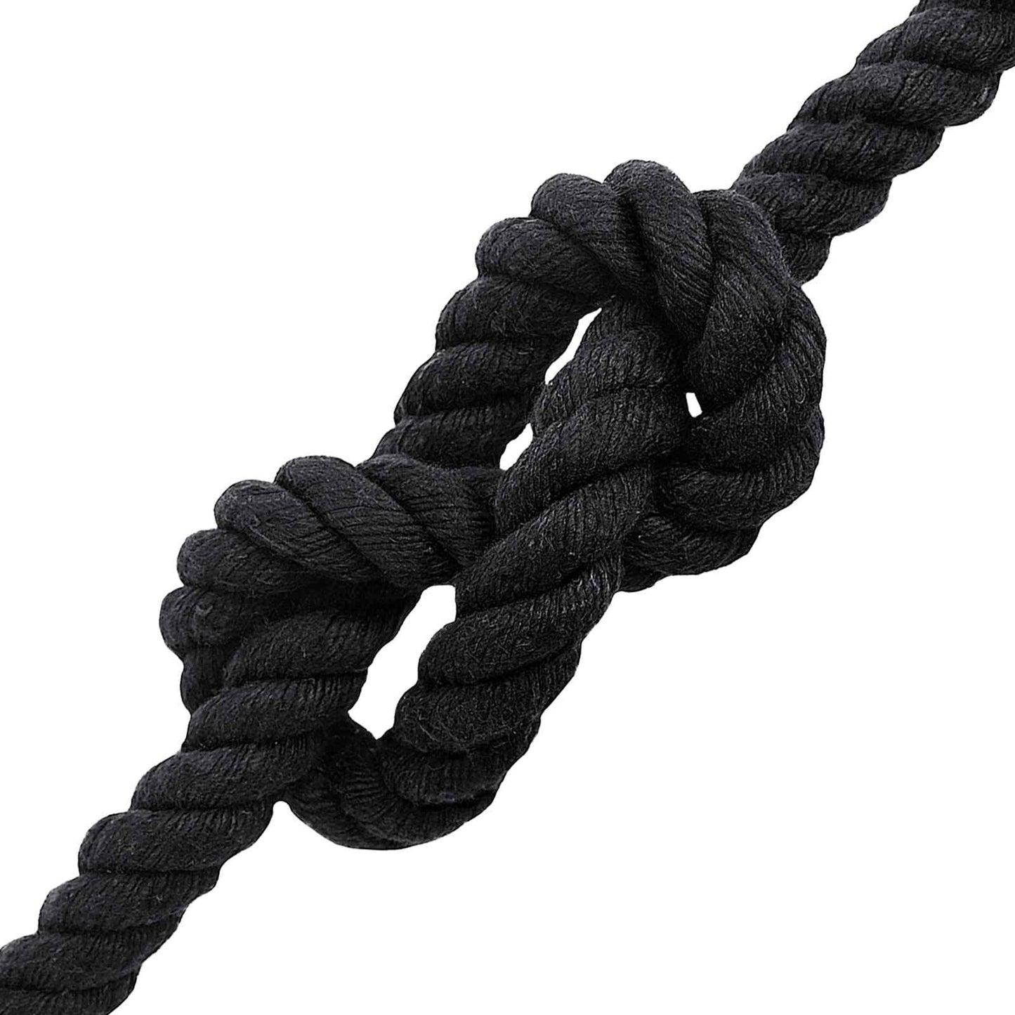 Cotton Rope 20 mm 50 m Black 100% Cotton