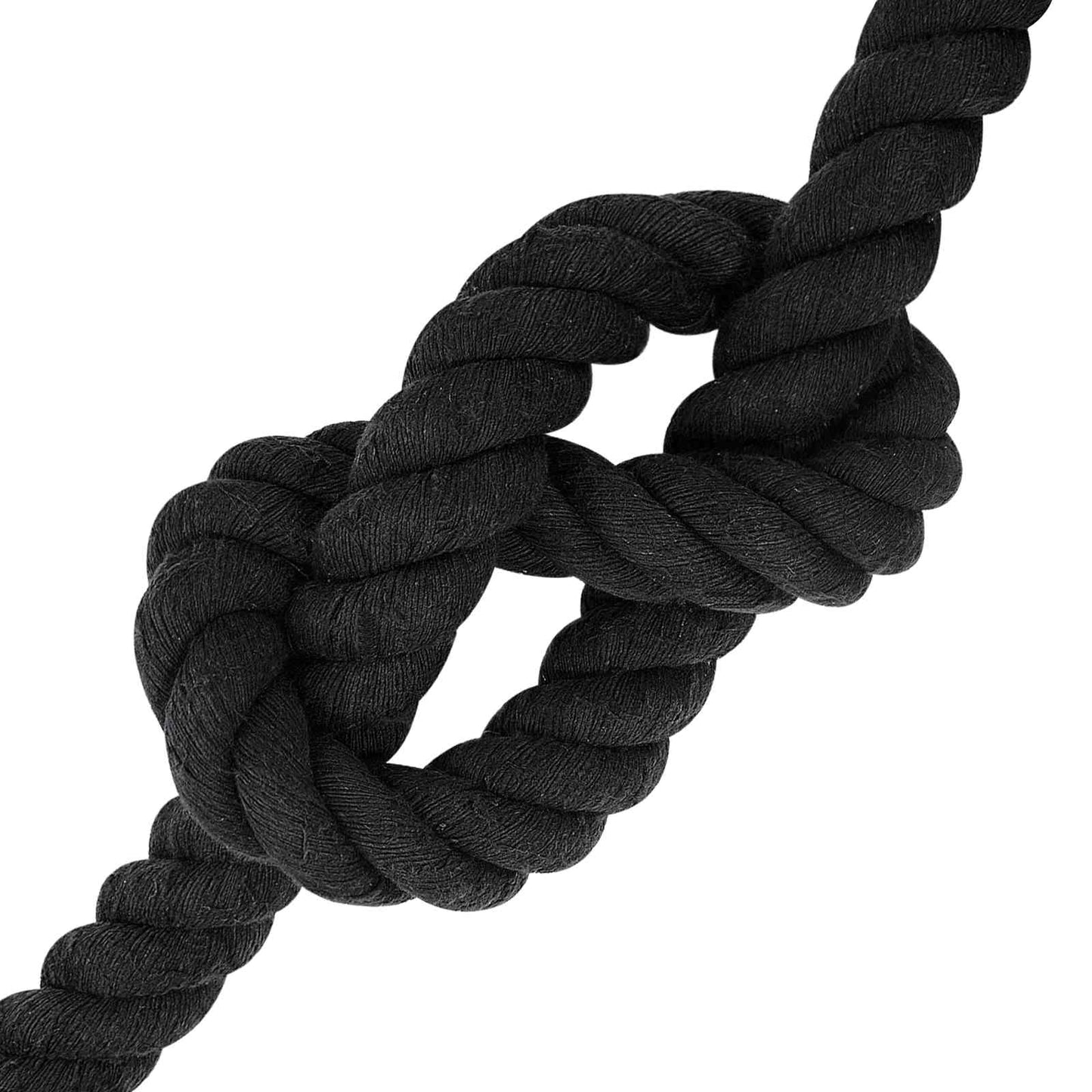 Rope Black 4 x 4 x 1000 cm Cotton