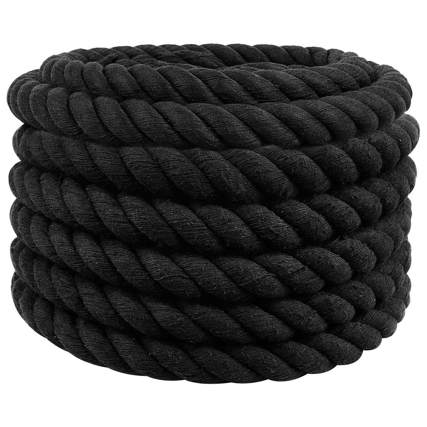 Rope Black 4 x 4 x 2500 cm Cotton