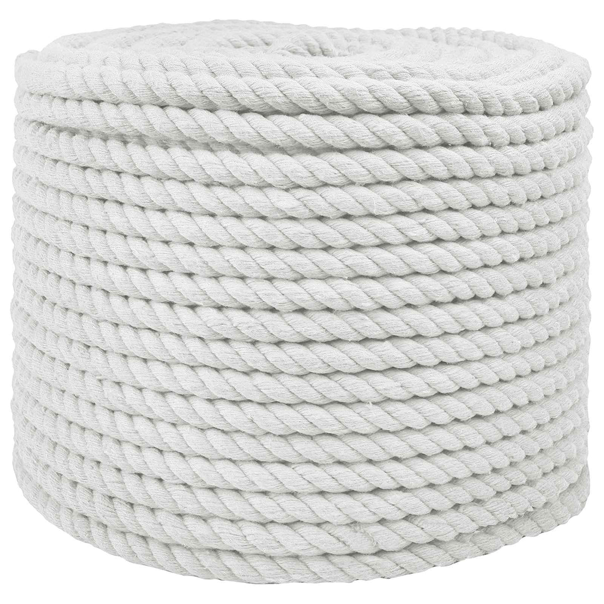 Cotton Rope 14 mm 100 m White 100% Cotton