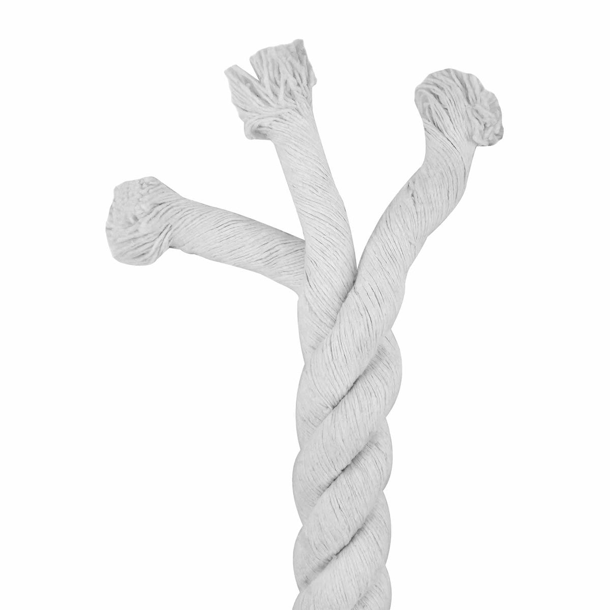 Cotton Rope 30 mm 10 m White 100% Cotton