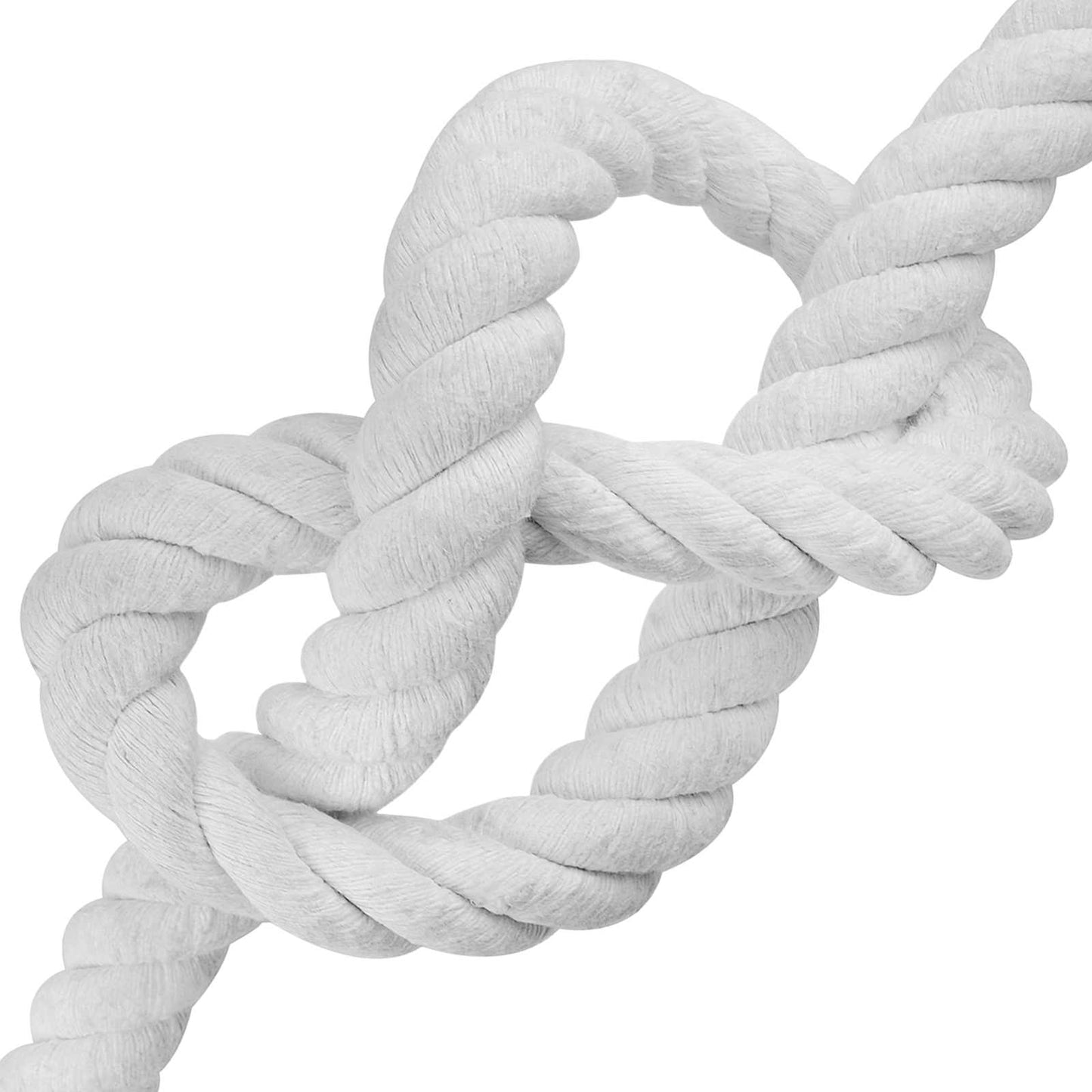 Cotton Rope 36 mm 10 m White 100% Cotton