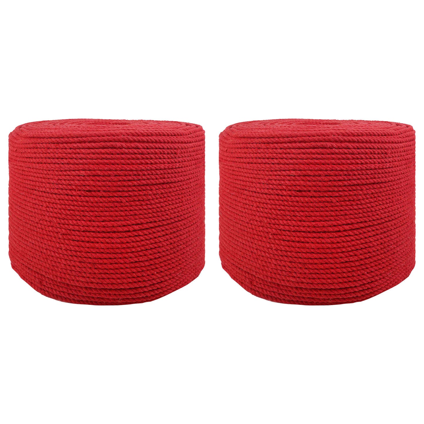 Rope 2 pcs Red Cotton